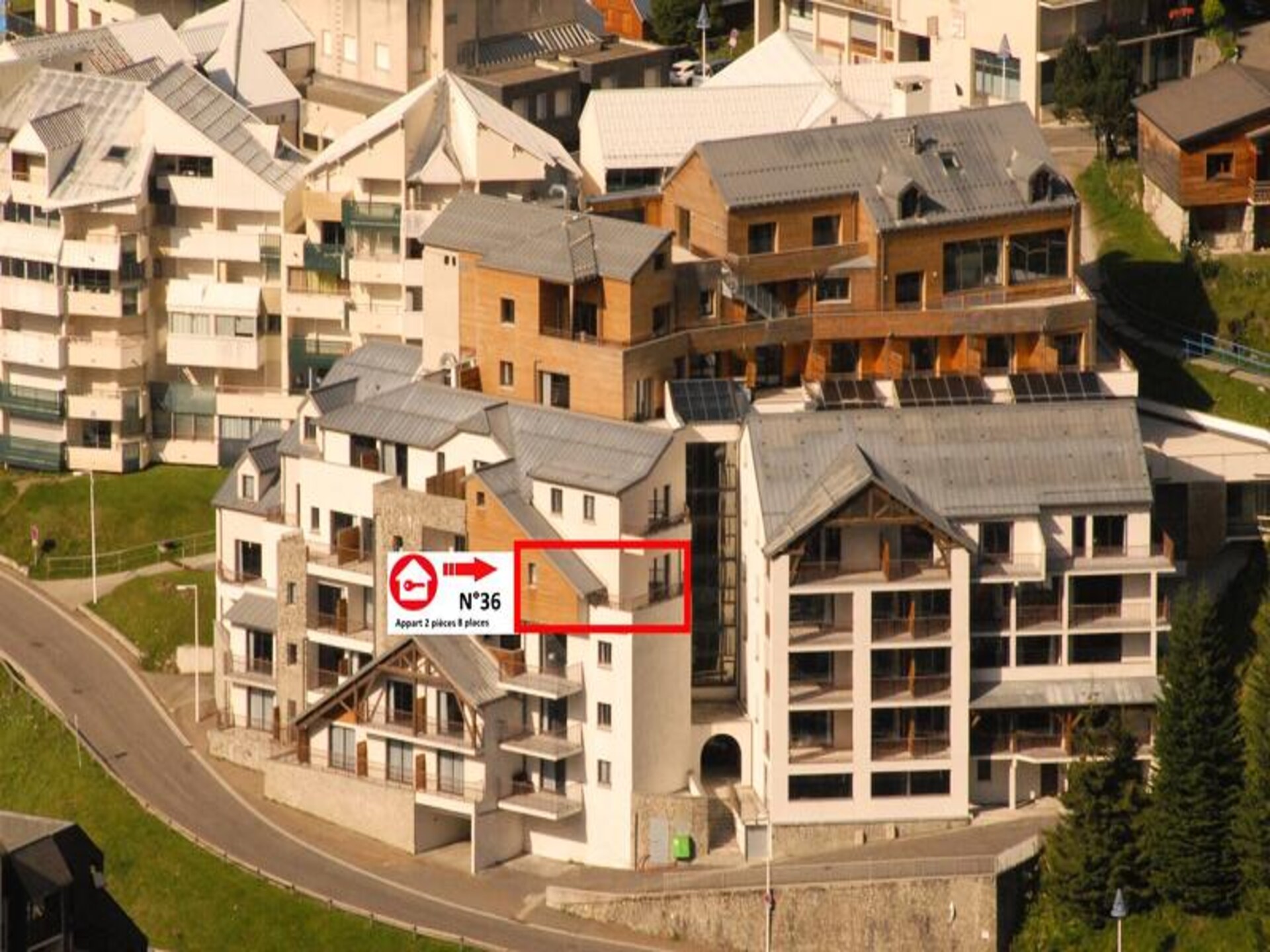 Appartement 8p in Résidence Le Portillo met zwembad, vlakbij de pistes - foto 4