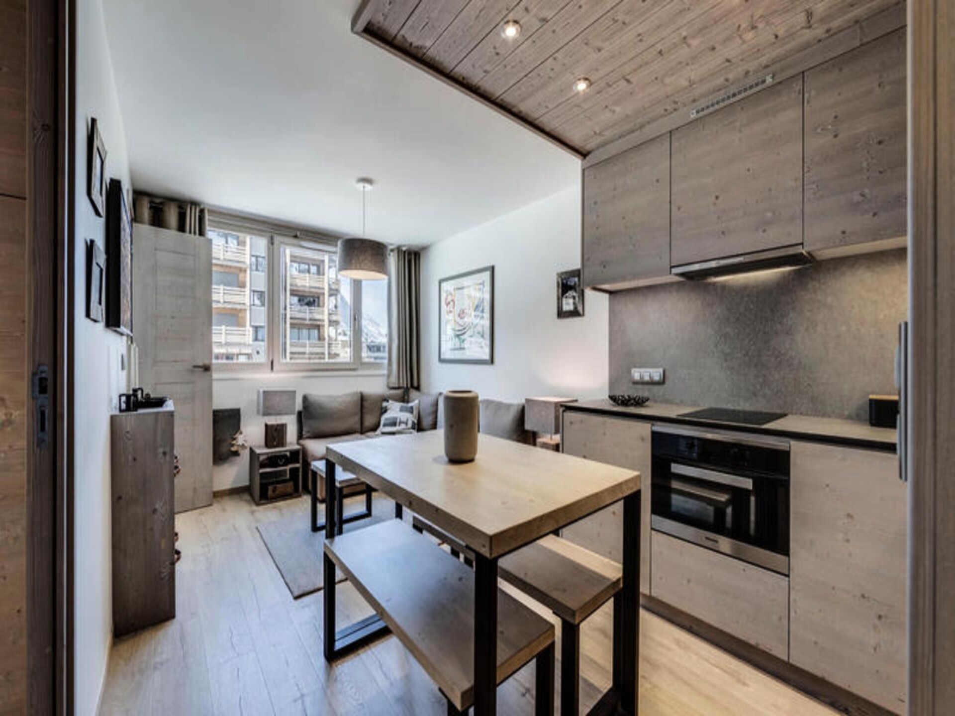 Authentiek appartement op de piste in Val d'Isère Village voor 4 personen - foto 2