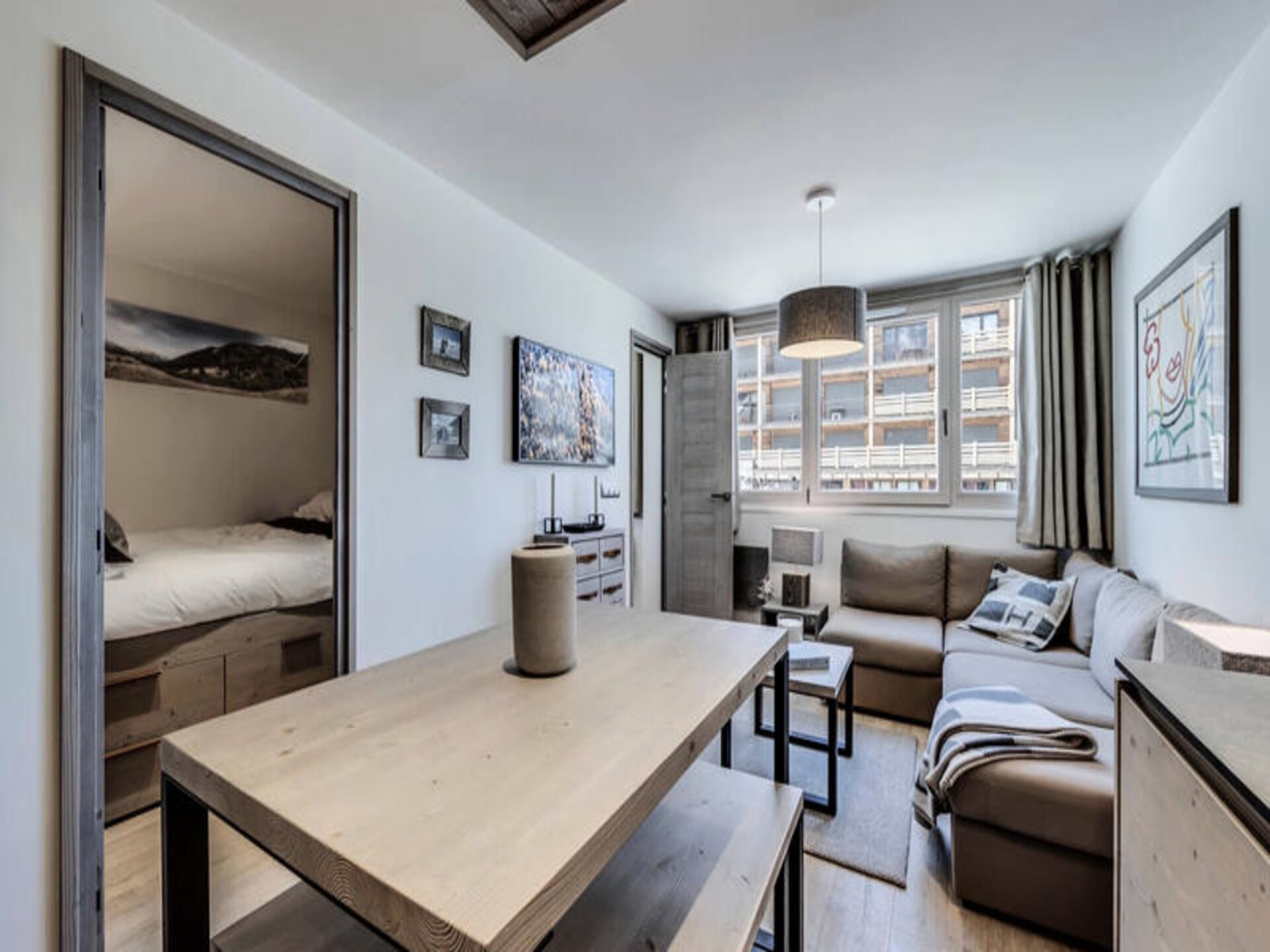 Authentiek appartement op de piste in Val d'Isère Village voor 4 personen - foto 5