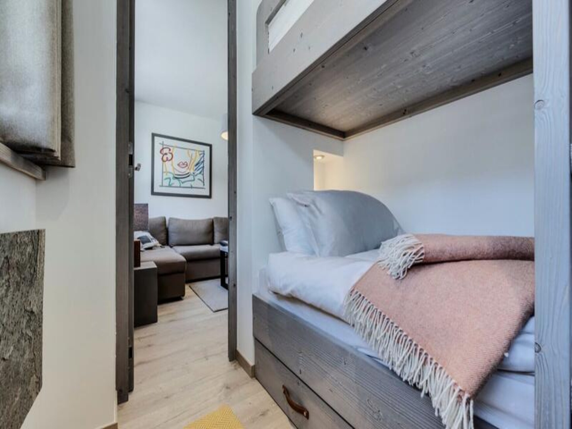 Authentiek appartement op de piste in Val d'Isère Village voor 4 personen - foto 12