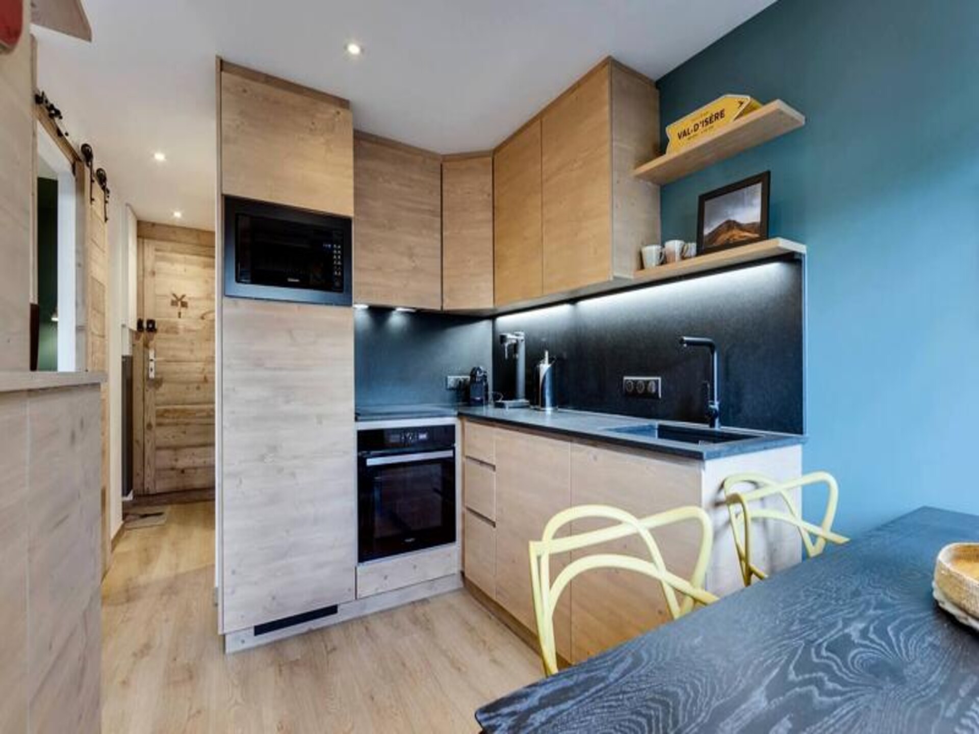 Knus appartement voor 2 met uitzicht op de Bellevarde-piste in Val d'Isère - foto 5