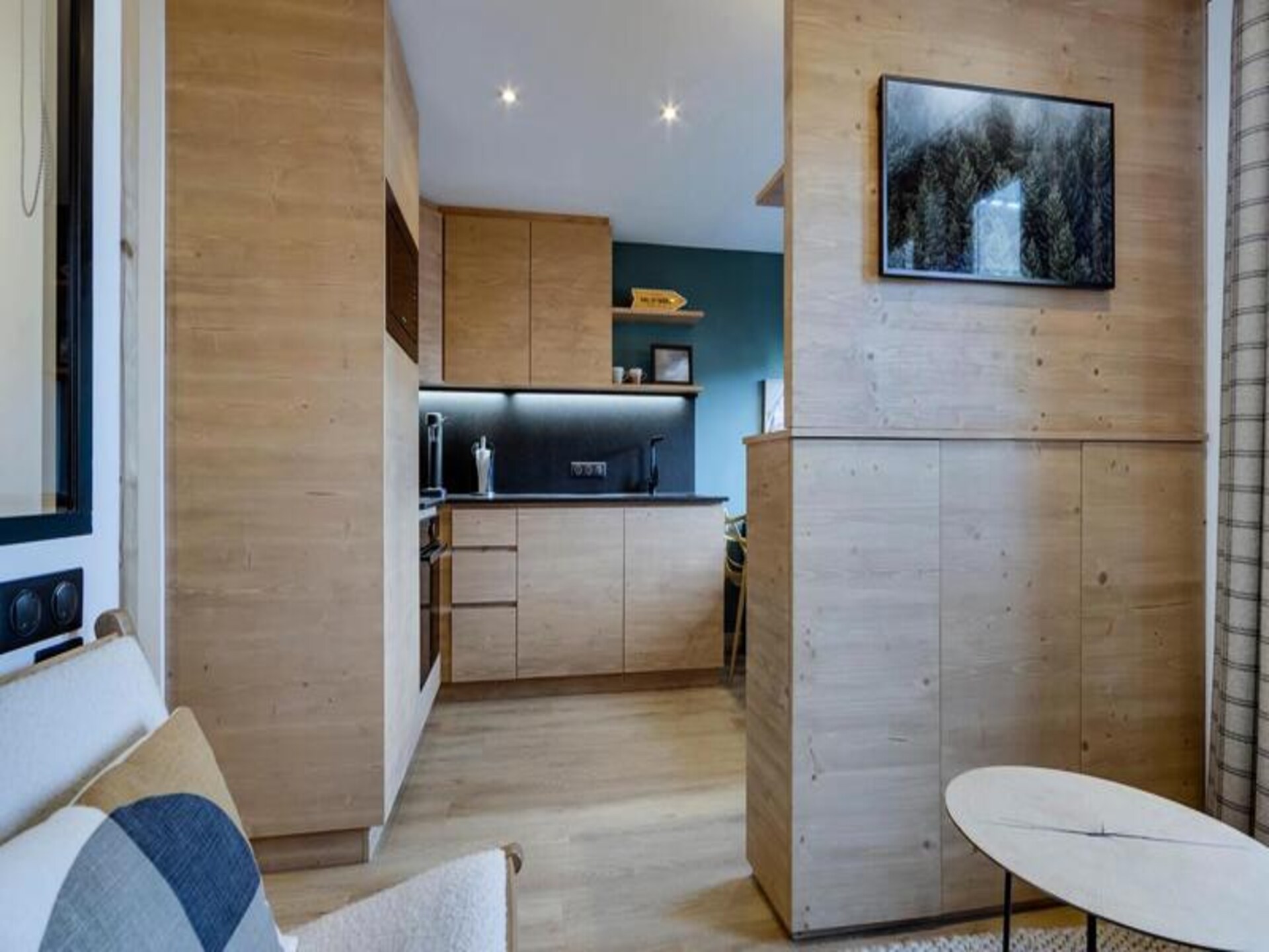 Knus appartement voor 2 met uitzicht op de Bellevarde-piste in Val d'Isère - foto 6