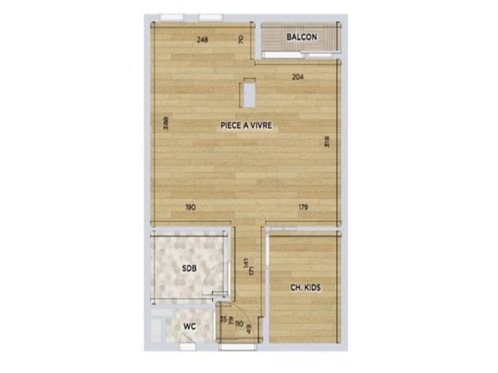 Knus appartement voor 2 met uitzicht op de Bellevarde-piste in Val d'Isère - foto 11