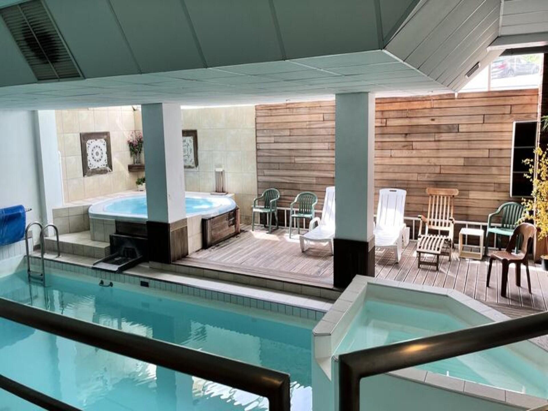 Appartement 6p in Le Chalet met zwembad, sauna en uitzicht op de piste in Eaux-Bonnes - foto 6
