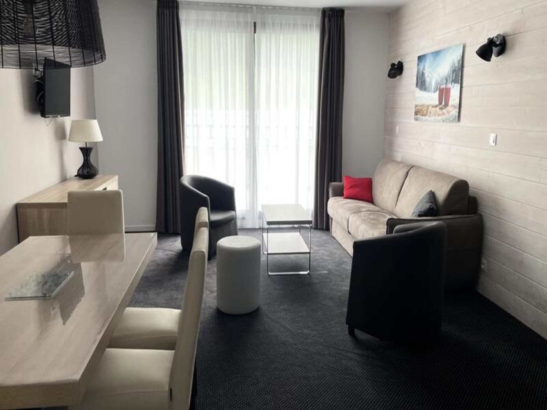 Studio-appartement op de 5e verdieping met zwembad en uitzicht op de pistes - foto 3