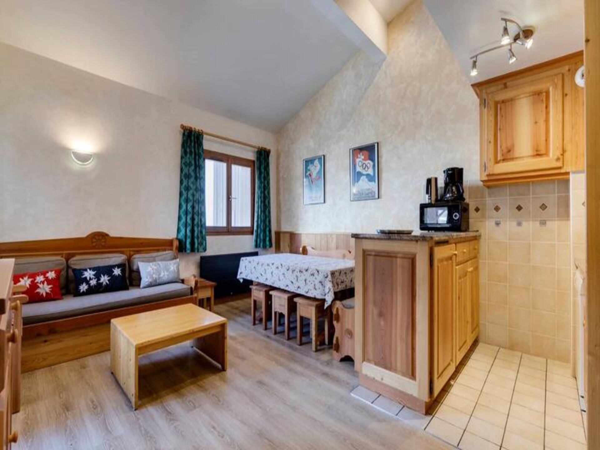 Duplexappartement direct aan de piste in Val d'Isère voor 8 personen - foto 3