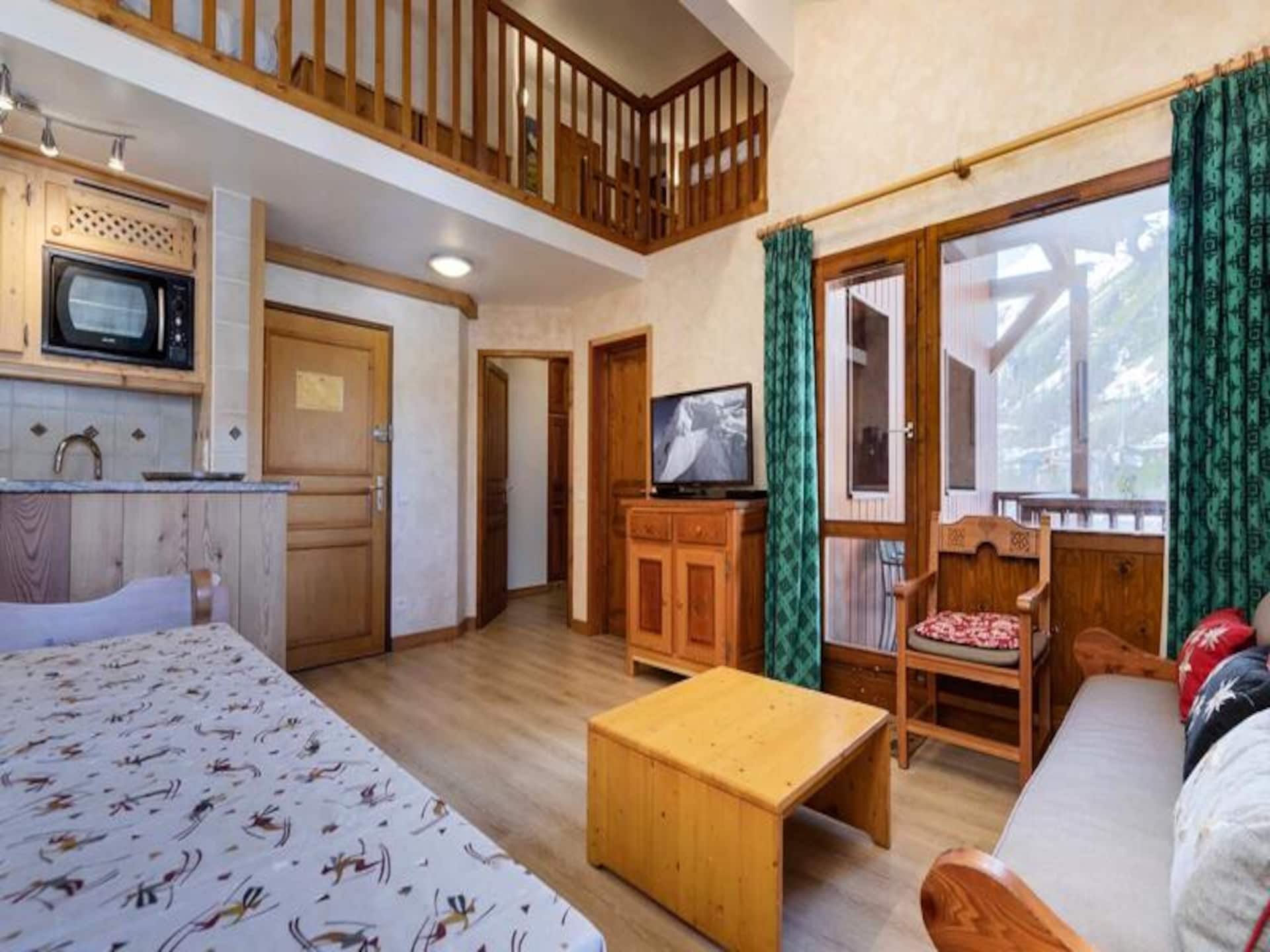Duplexappartement direct aan de piste in Val d'Isère voor 8 personen - foto 5