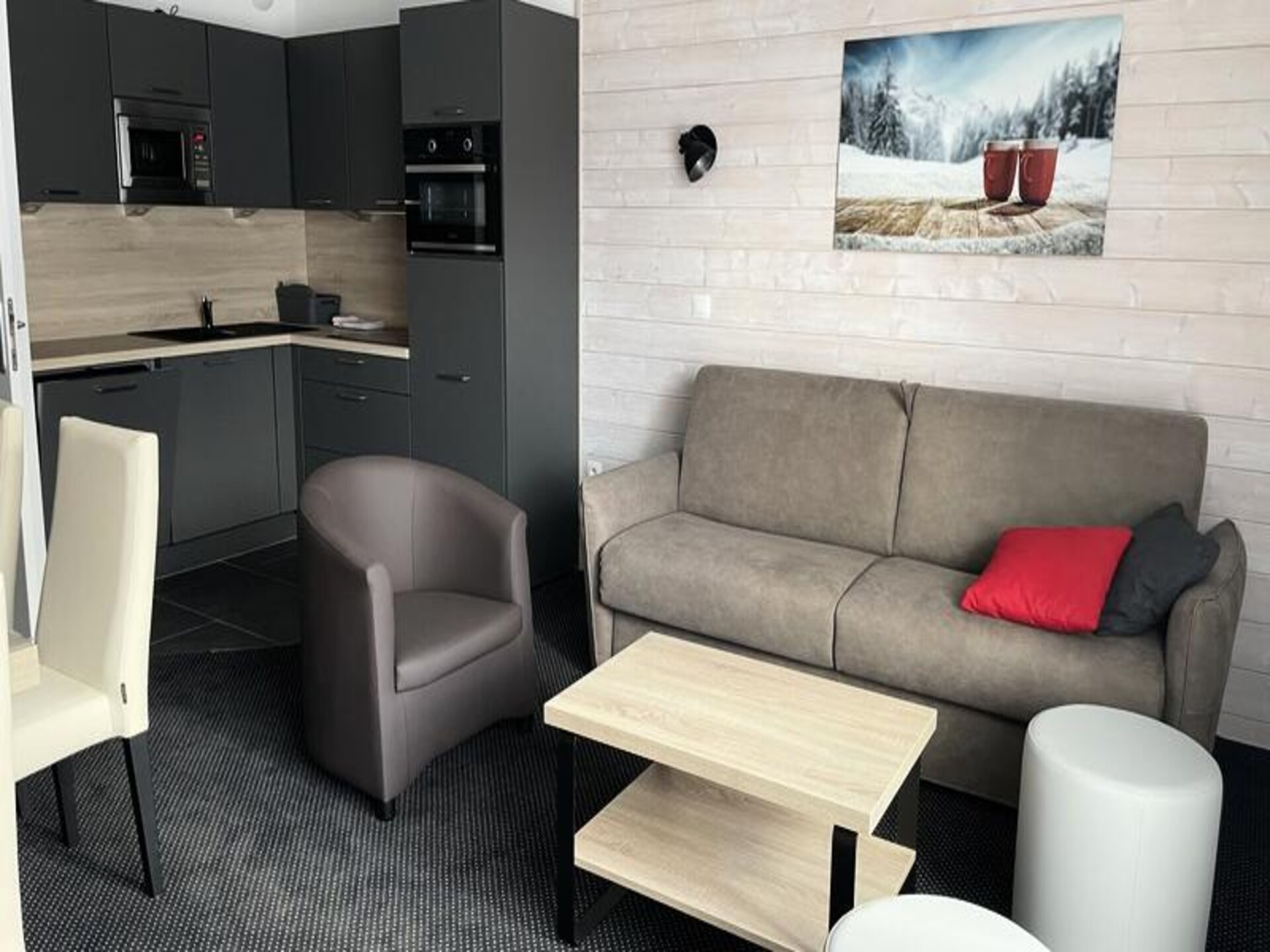 Appartement 6p in Résidence Le Portillo met zwembad, vlakbij de pistes - foto 2