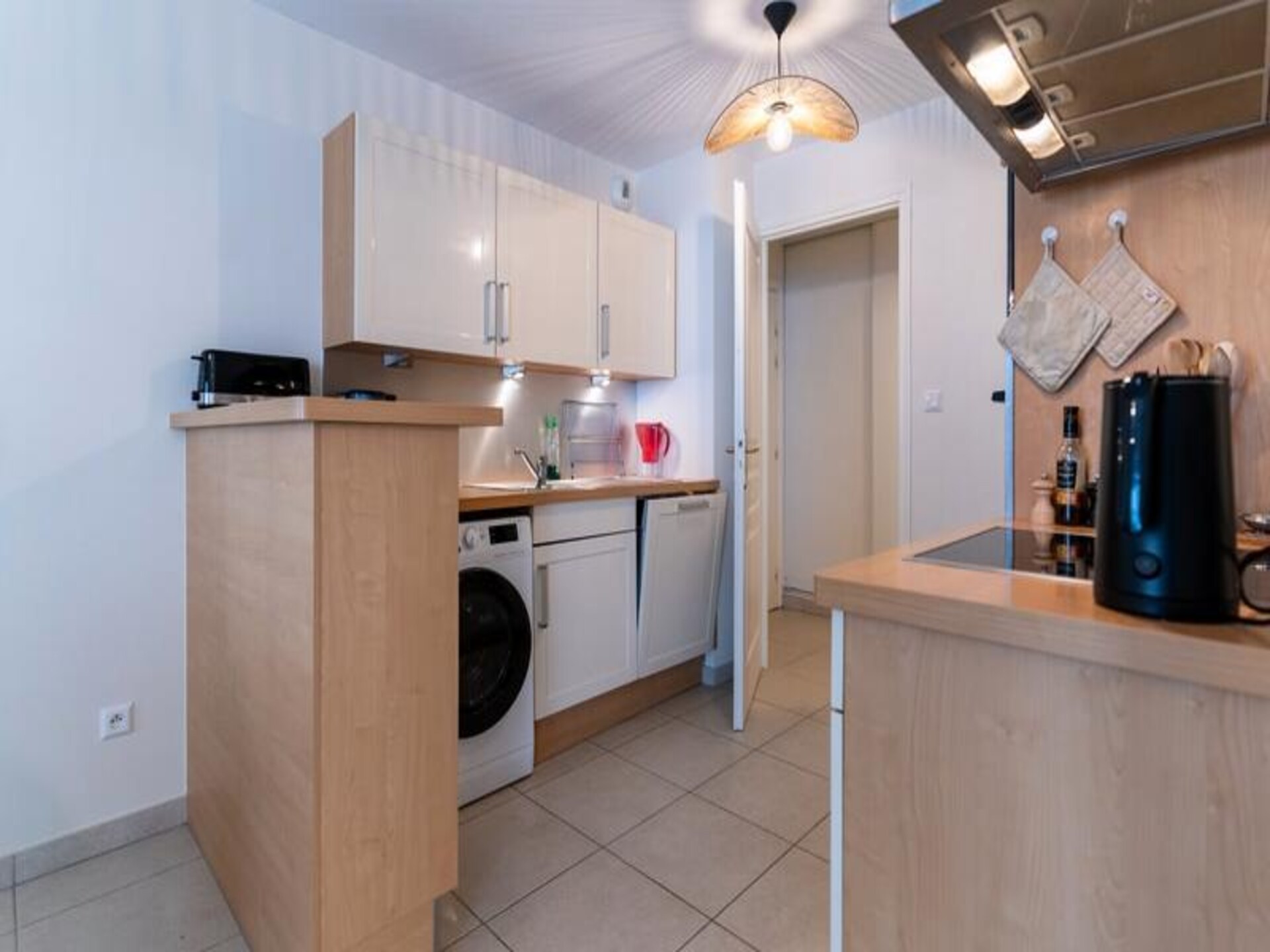 Licht appartement voor 5 met garage, vlakbij zee en centrum Le Touquet - foto 11