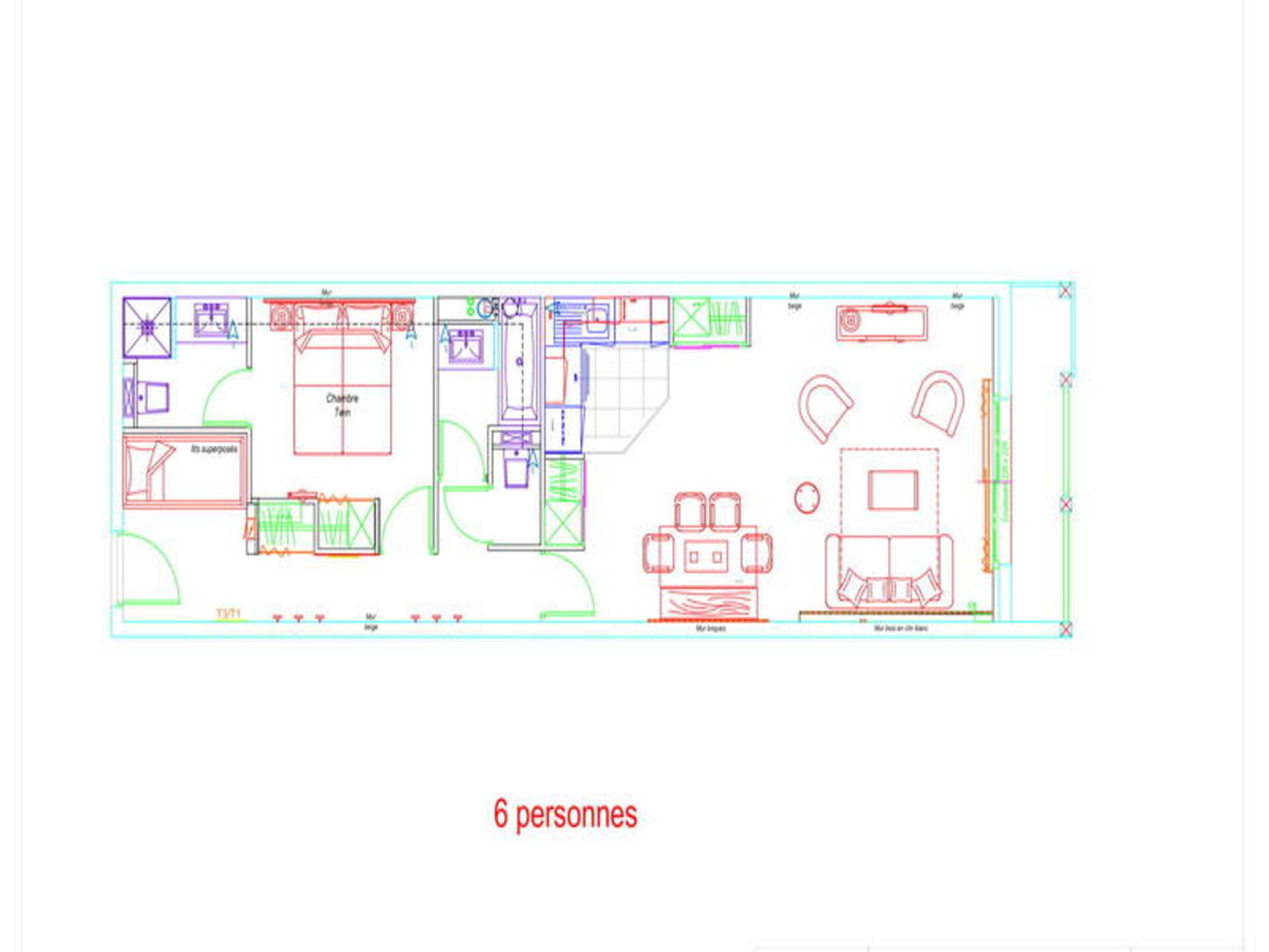 Appartement 6p met zwembad, op 150m van de pistes in Eaux-Bonnes - foto 11