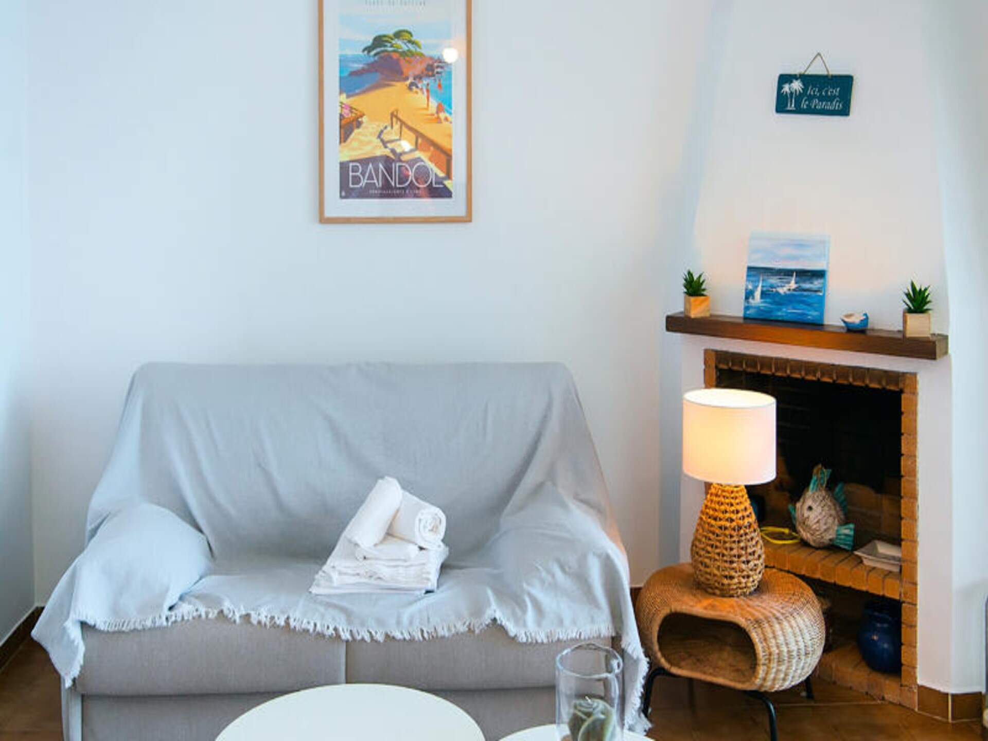Zonovergoten appartement met zeezicht en balkon in Roses - foto 14