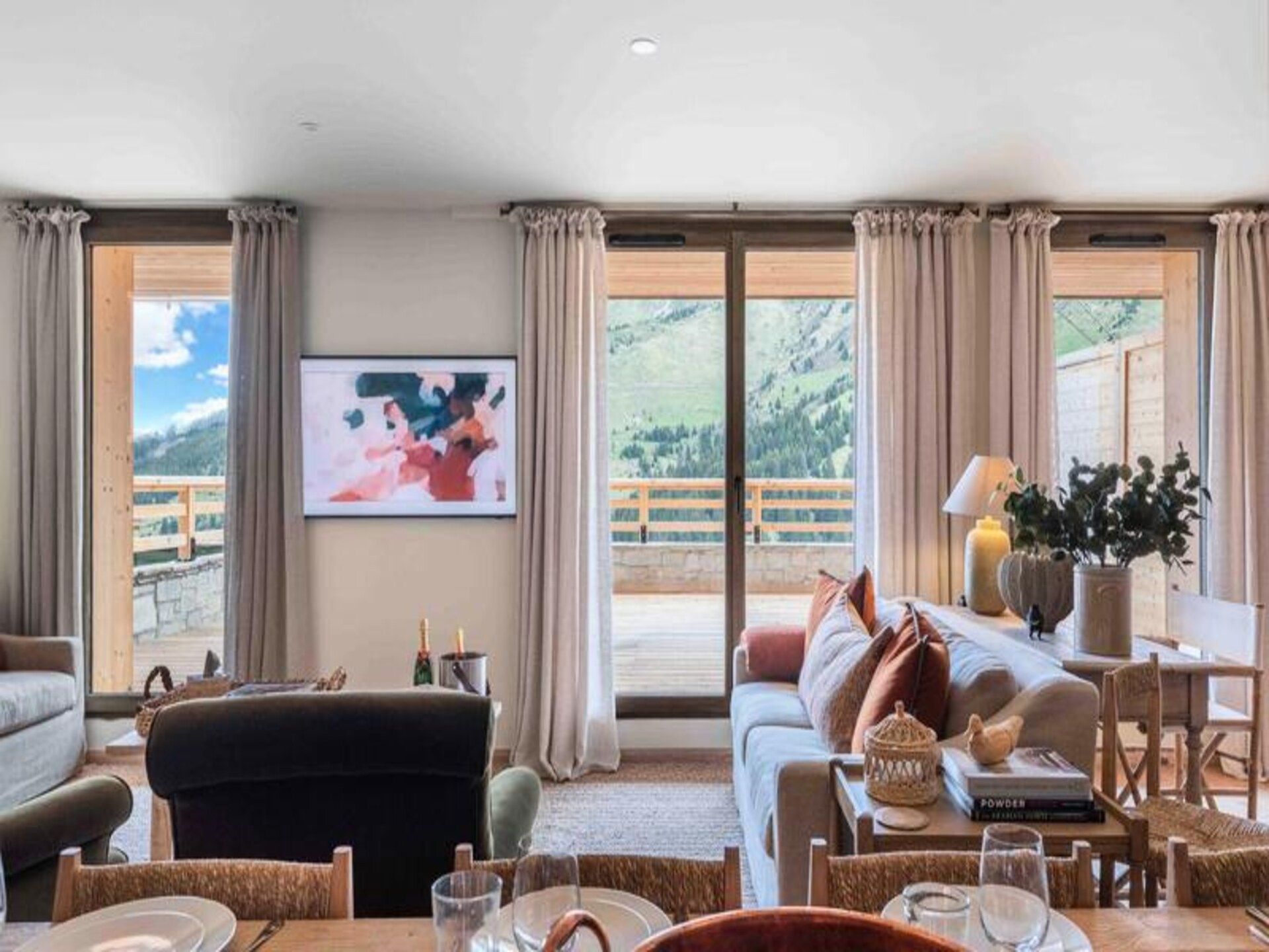 Elegant 10-persoons appartement direct aan de piste in Méribel-Mottaret - foto 9