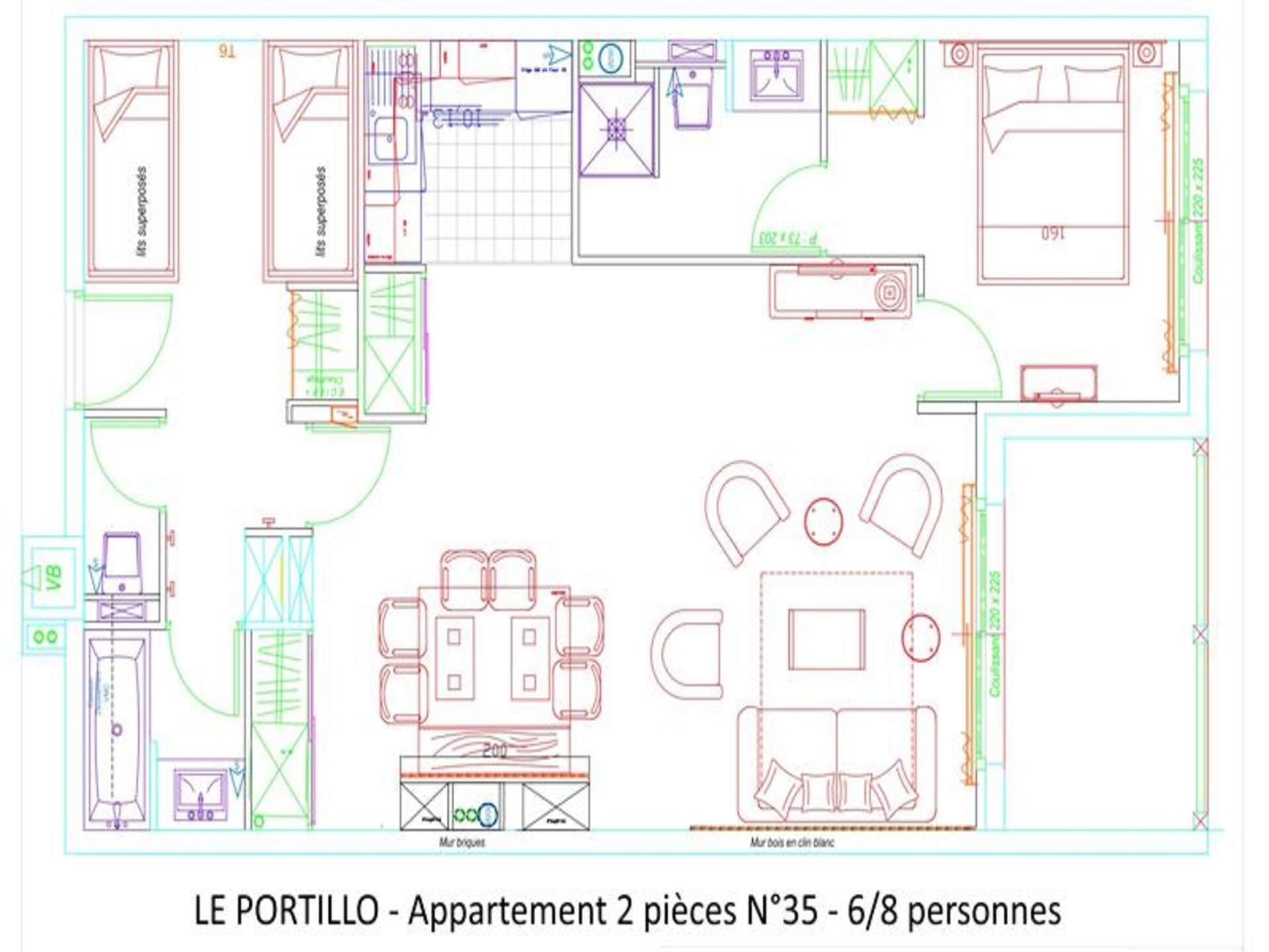 Bergappartement 66m² met zwembad, vlakbij pistes in Eaux-Bonnes - foto 11
