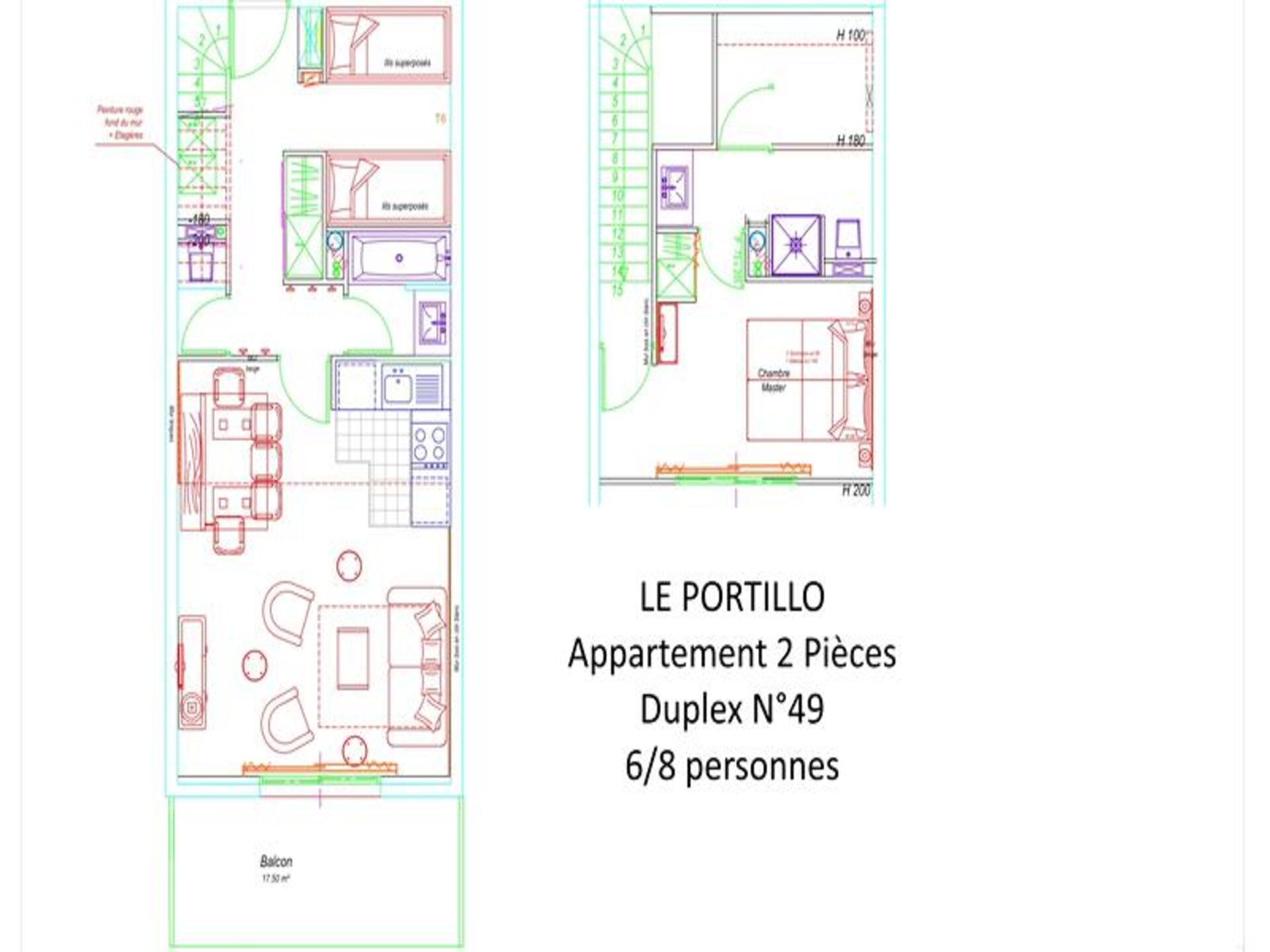 Duplexappartement 8p met zwembad, jacuzzi & uitzicht op de Pyreneeën - foto 9