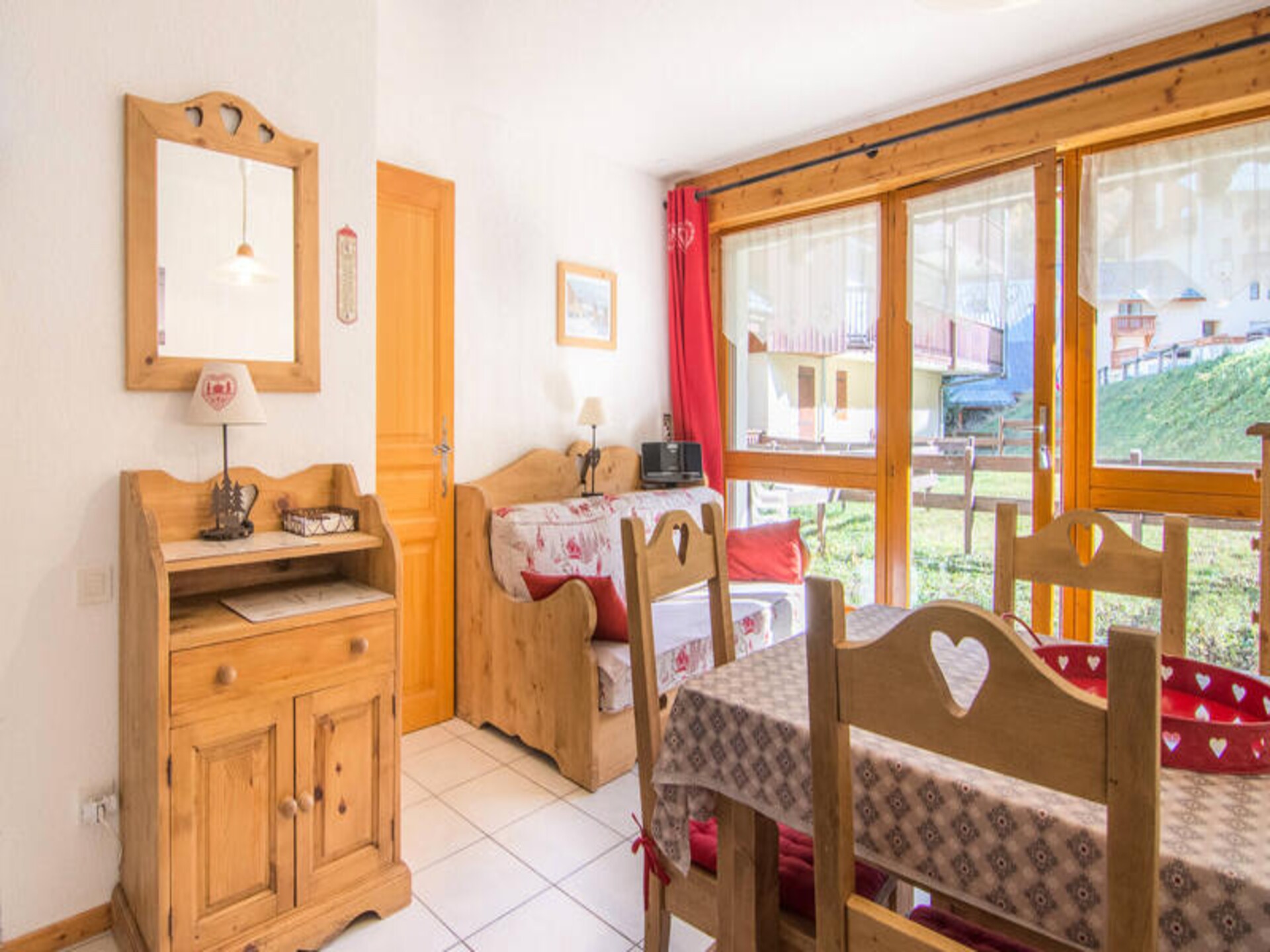 Klein maar fijn appartement in Valloire, 150m van de Sétaz-gondellift - foto 6