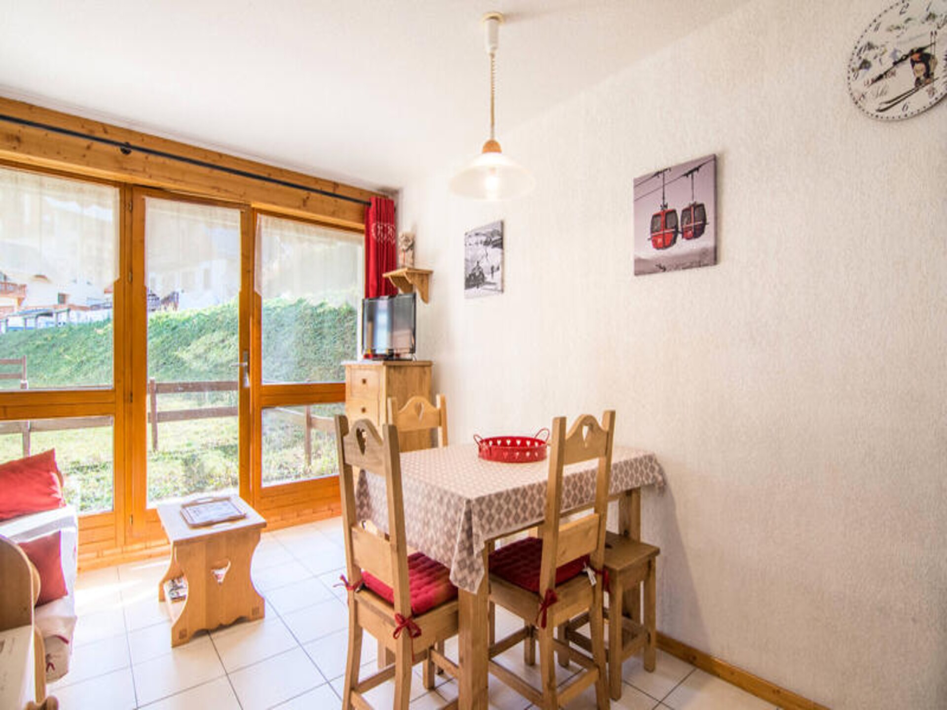 Klein maar fijn appartement in Valloire, 150m van de Sétaz-gondellift - foto 7