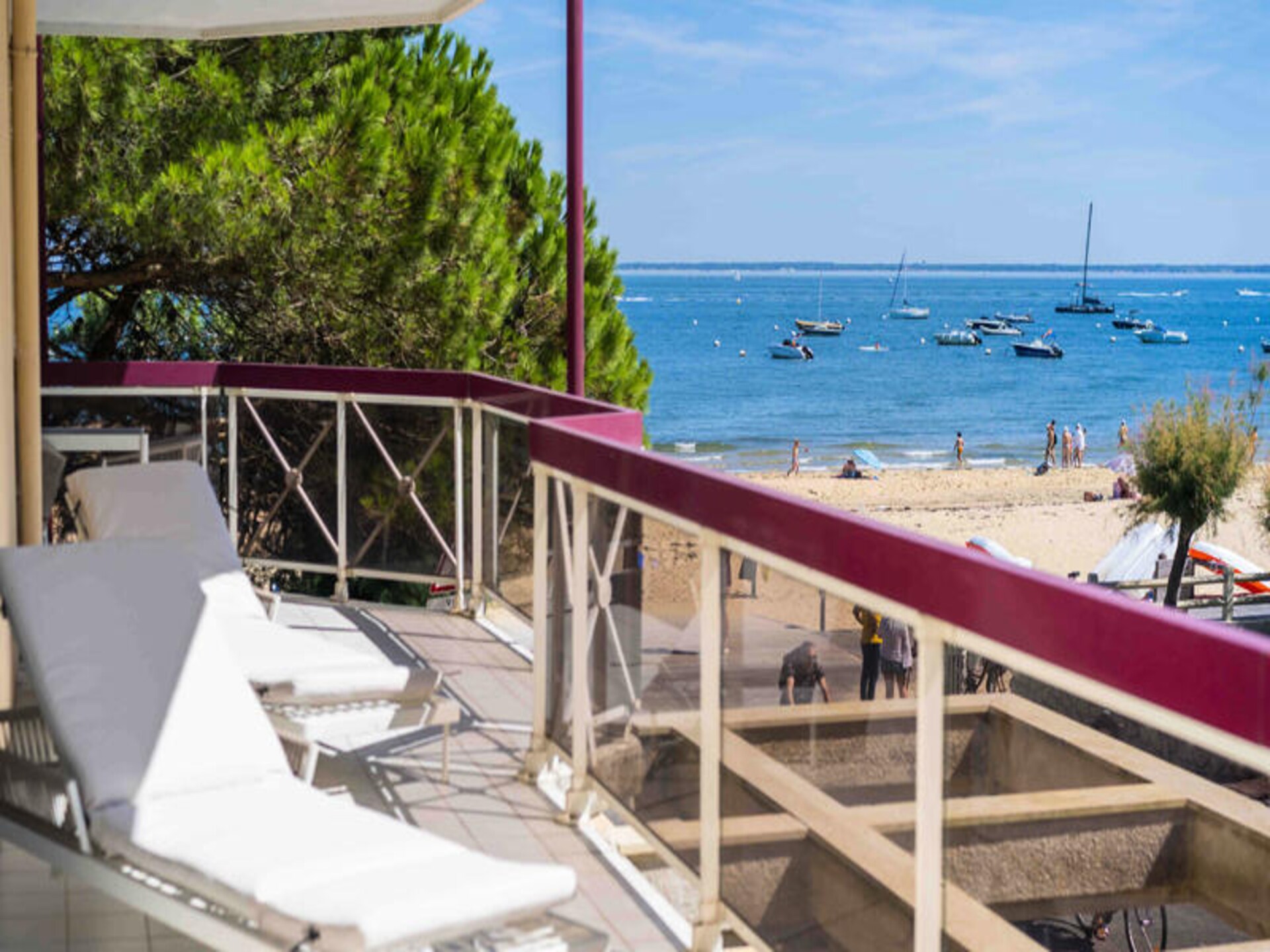 Licht appartement aan de kust van Arcachon met uitzicht op zee - foto 2