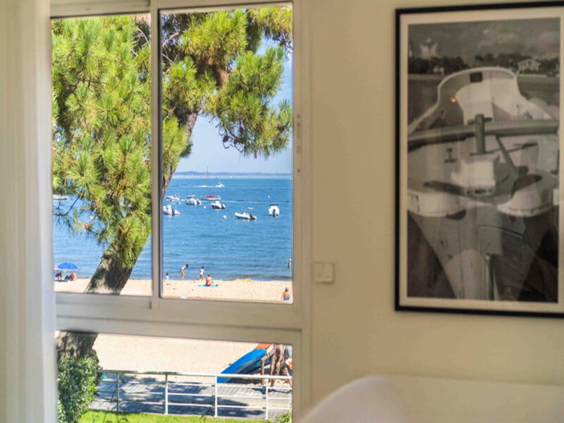 Licht appartement aan de kust van Arcachon met uitzicht op zee - foto 3