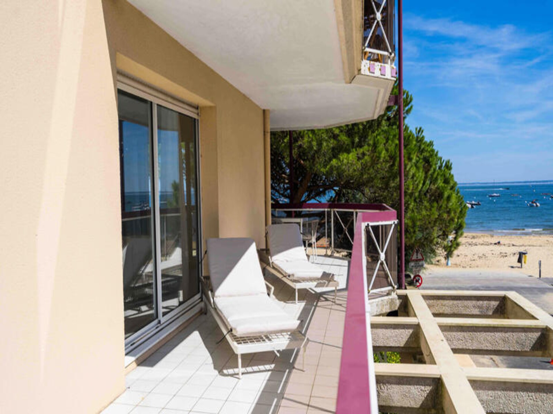 Licht appartement aan de kust van Arcachon met uitzicht op zee - foto 12