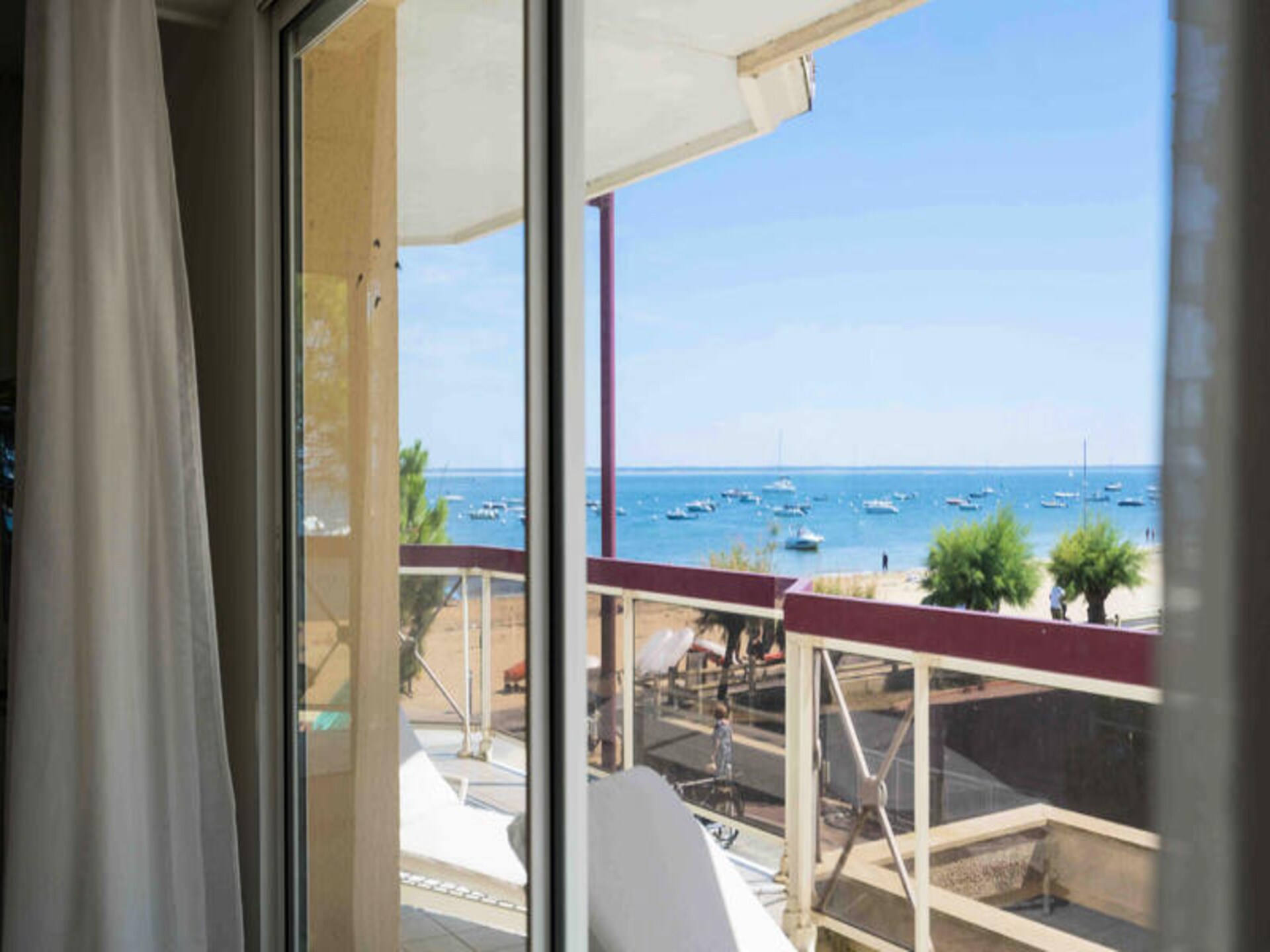 Licht appartement aan de kust van Arcachon met uitzicht op zee - foto 13