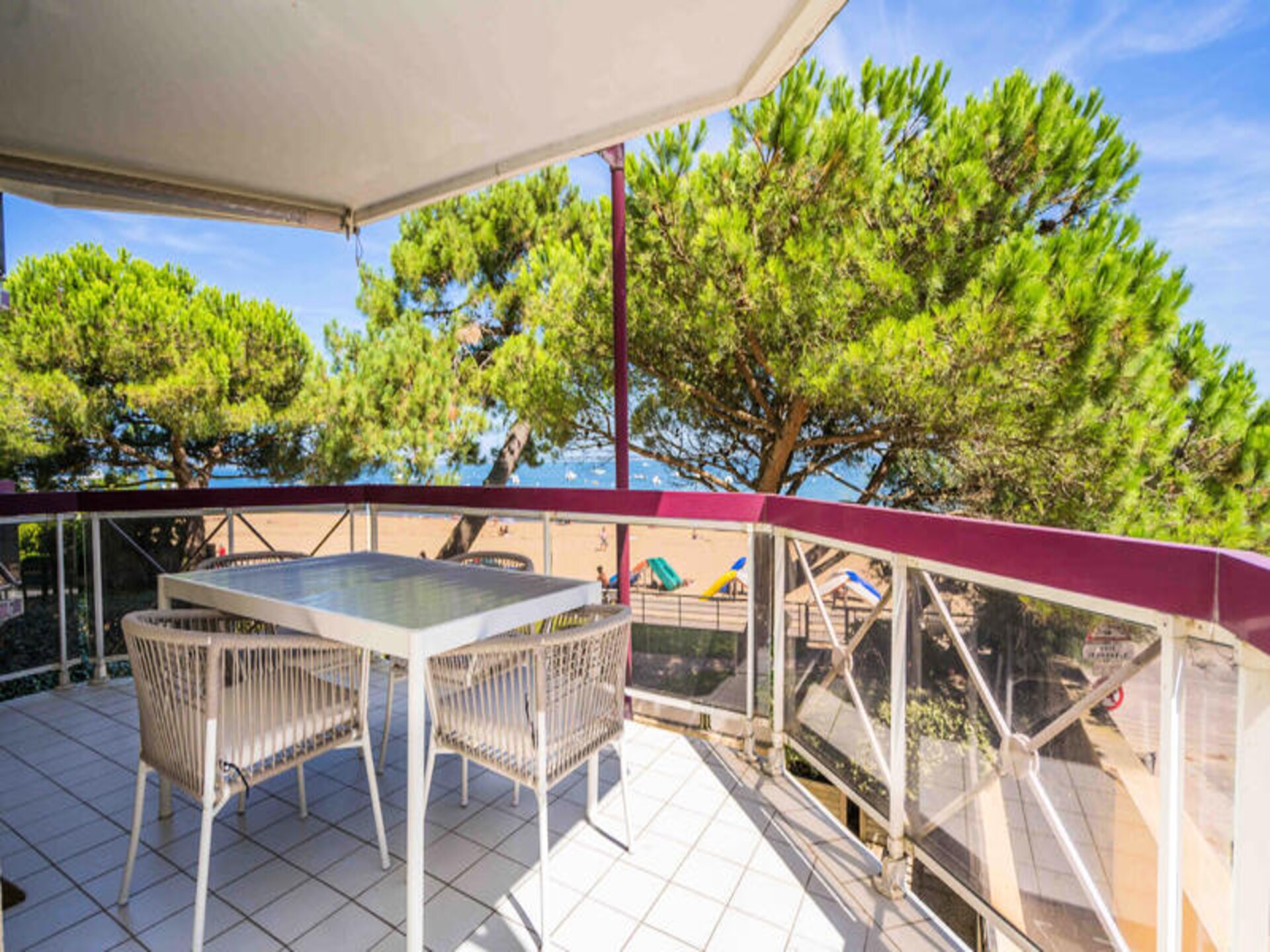 Licht appartement aan de kust van Arcachon met uitzicht op zee - foto 20