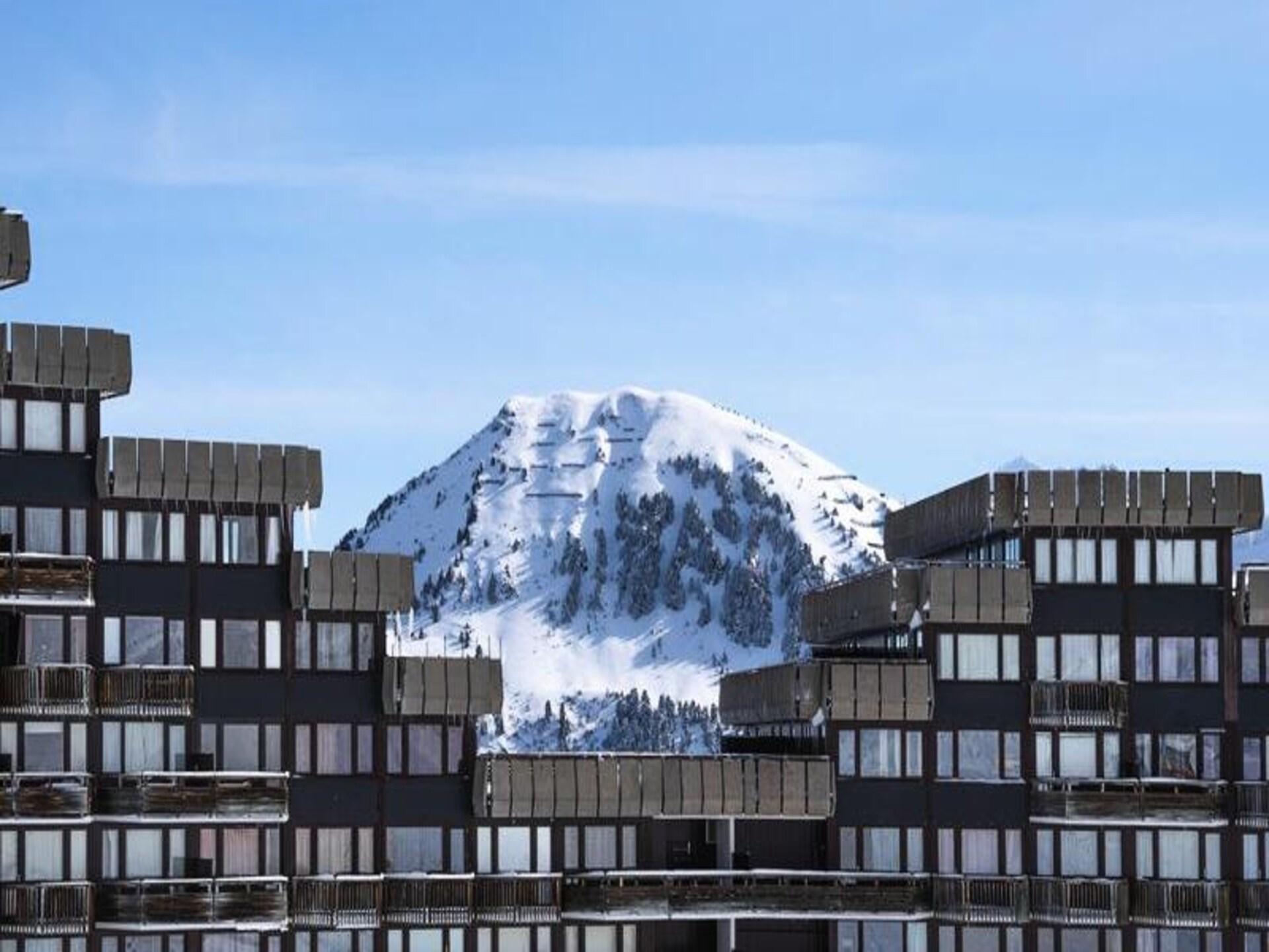 Gezellig ski-in/ski-out studio in La Plagne Aime 2000 met Mont Blanc uitzicht - foto 12