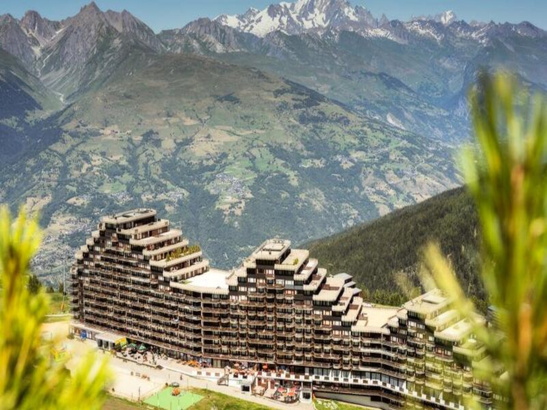 Gezellig ski-in/ski-out studio in La Plagne Aime 2000 met Mont Blanc uitzicht - foto 15
