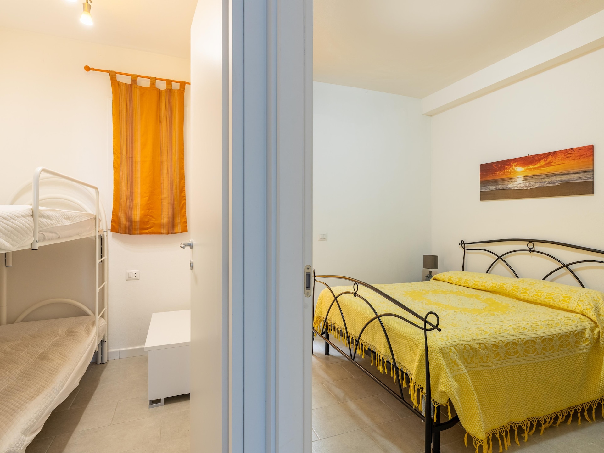 Modern appartement Li Russi met panoramisch zwembad en zeezicht bij Castelsardo - foto 19
