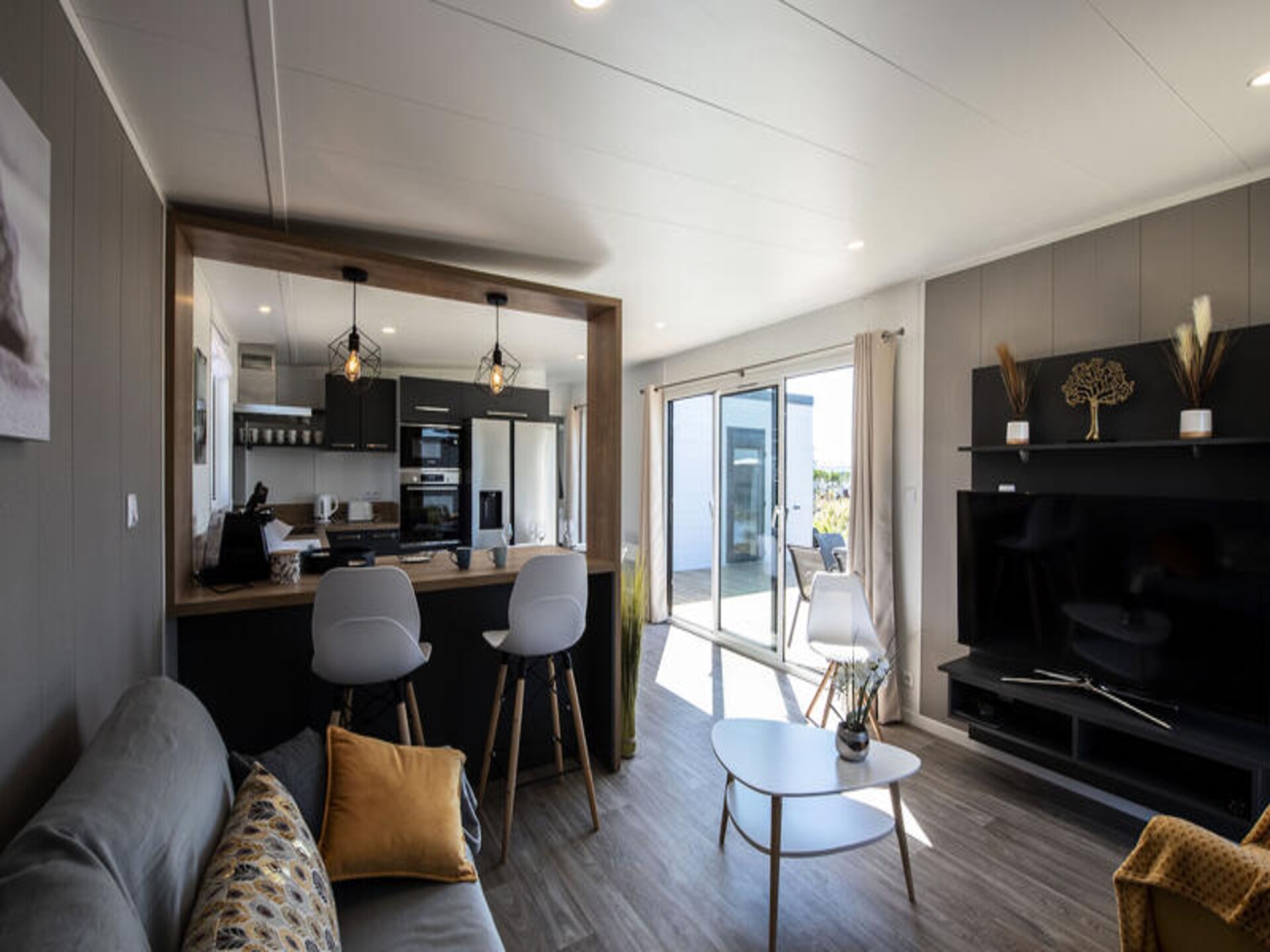 Zonnig chalet voor 6 met tuin en zwembad nabij strand Bretignolles-sur-Mer - foto 2