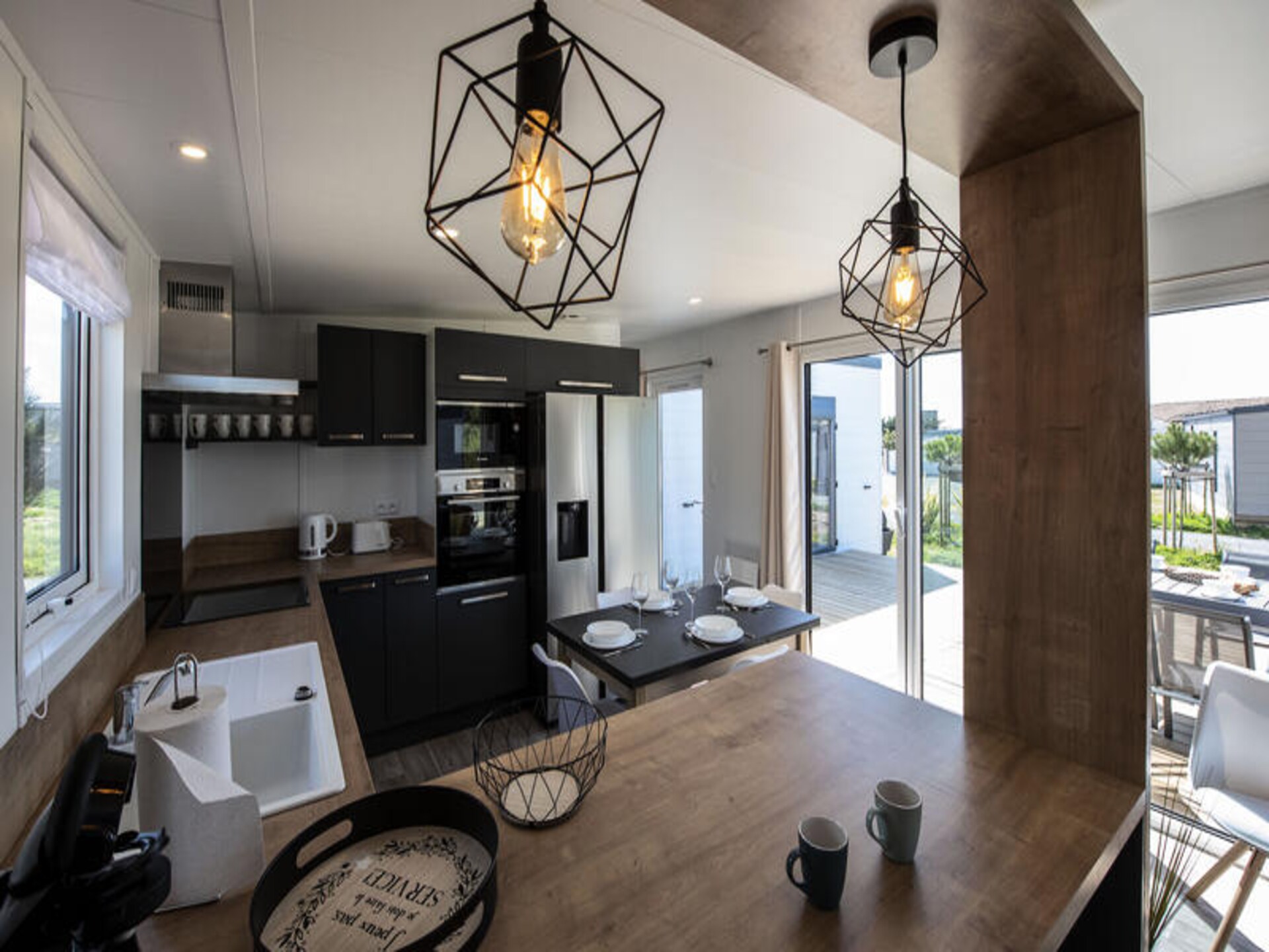 Zonnig chalet voor 6 met tuin en zwembad nabij strand Bretignolles-sur-Mer - foto 8