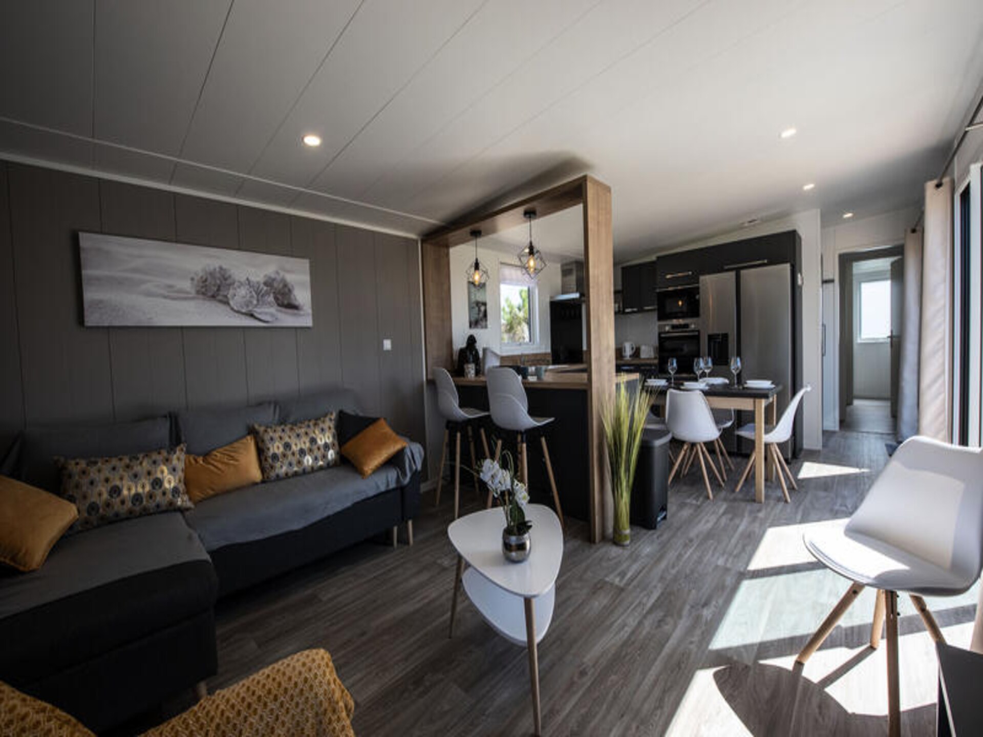 Zonnig chalet voor 6 met tuin en zwembad nabij strand Bretignolles-sur-Mer - foto 11