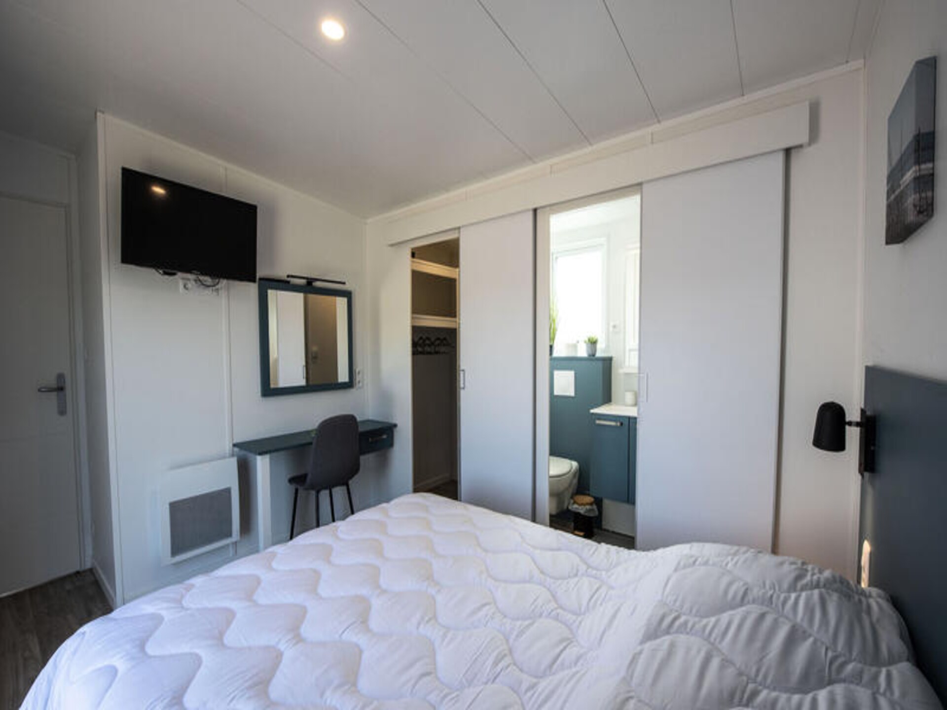 Zonnig chalet voor 6 met tuin en zwembad nabij strand Bretignolles-sur-Mer - foto 12