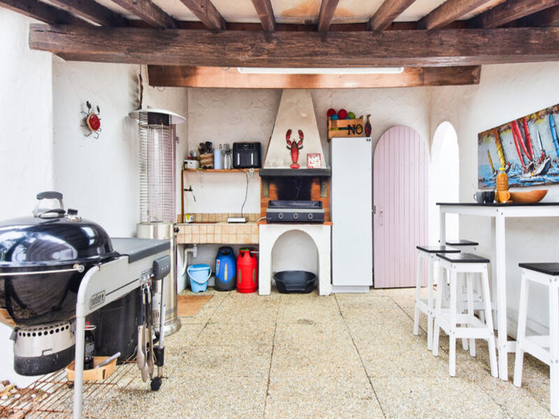 Licht appartement op 300m van strand Sables d'Or met tuin, 7 personen - foto 15