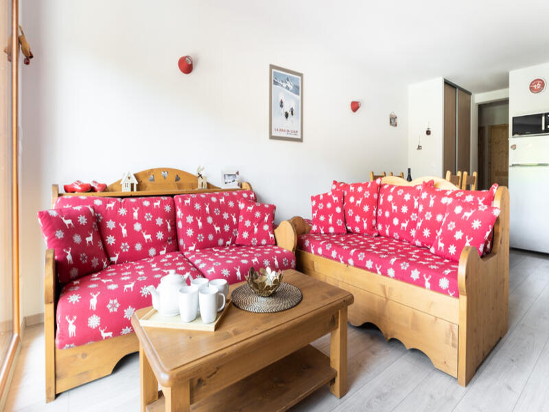 Appartement 6 pers. in La Joue du Loup, 200m van de piste - foto 7
