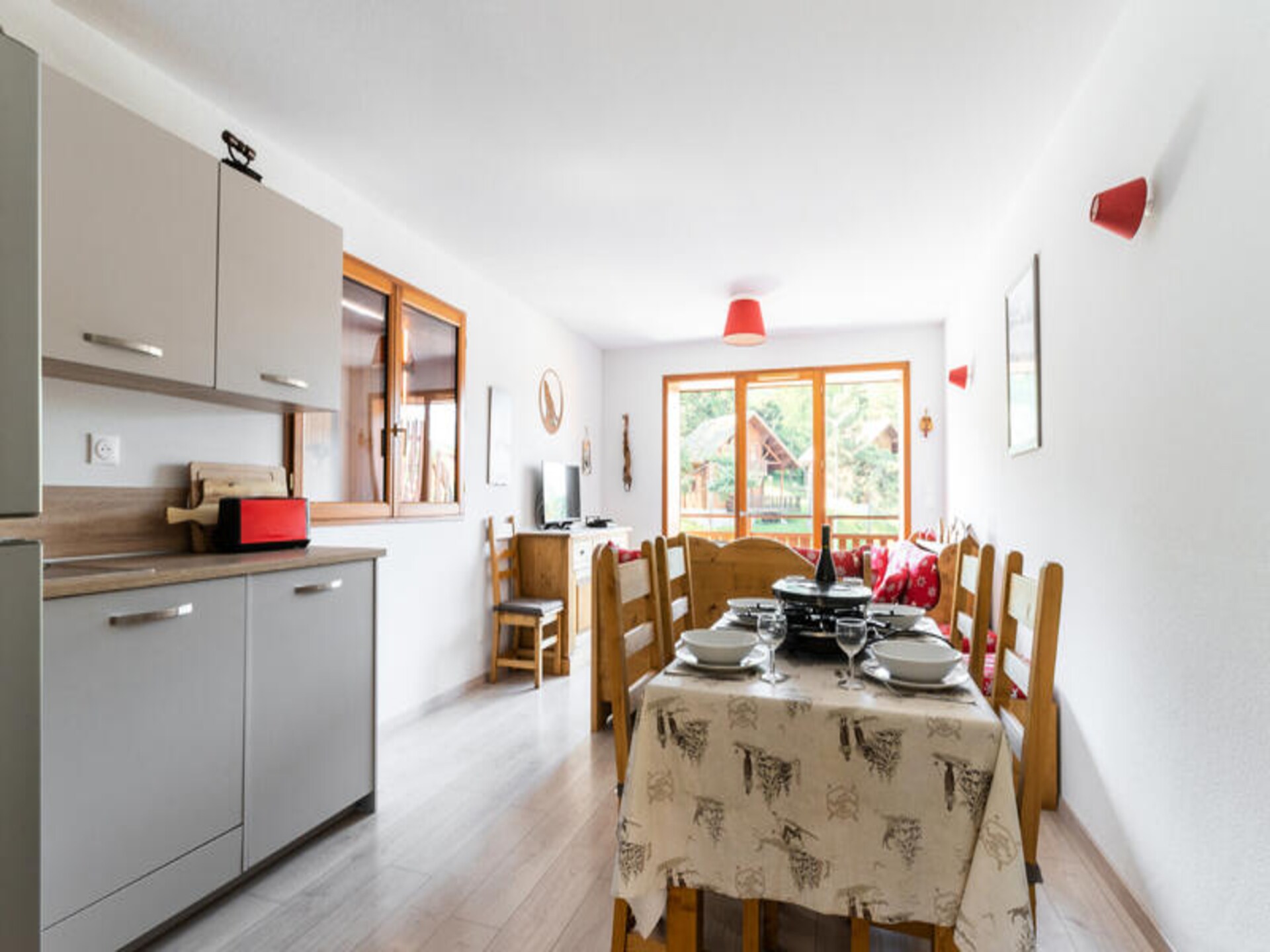 Appartement 6 pers. in La Joue du Loup, 200m van de piste - foto 9