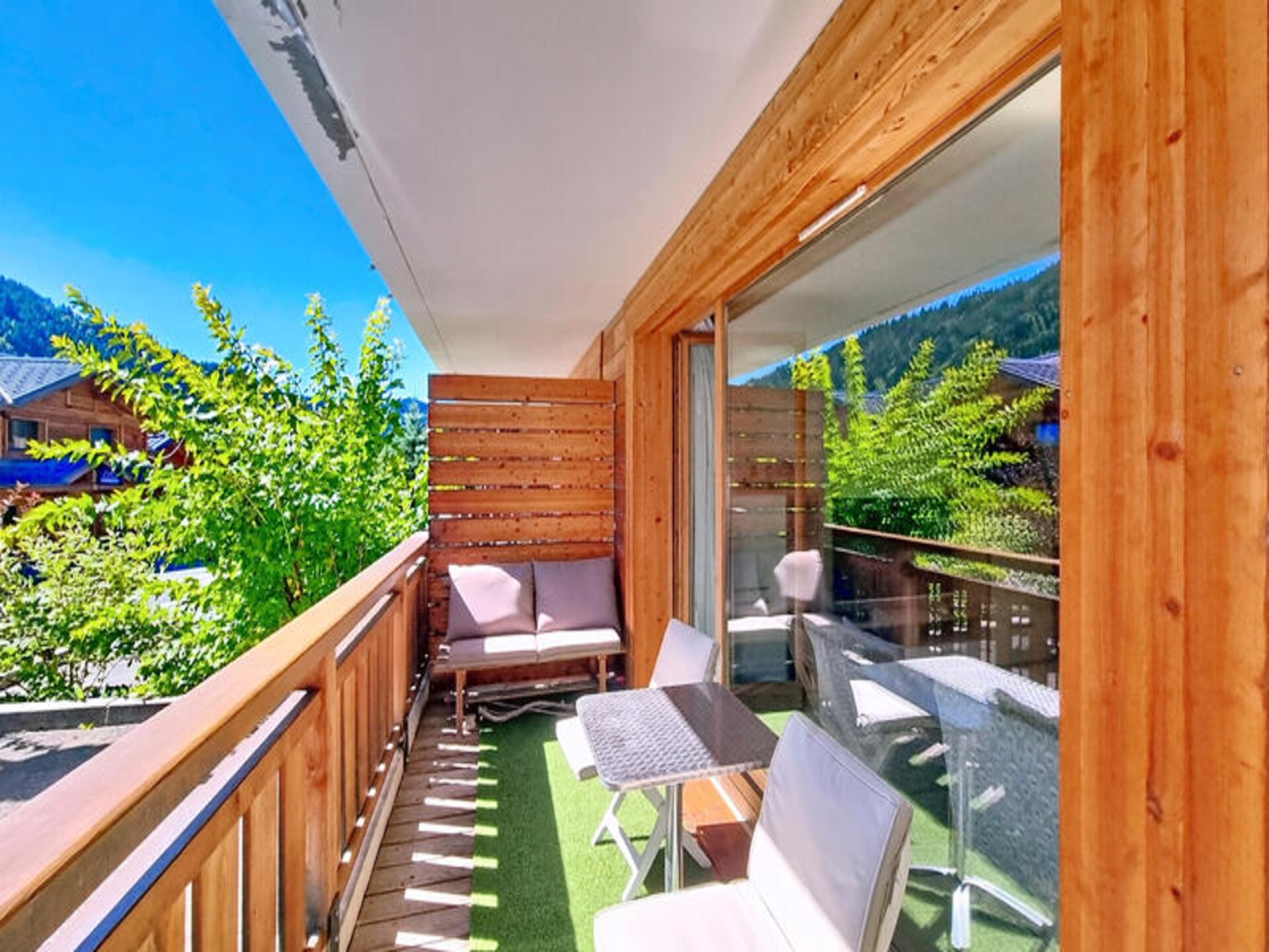 Licht appartement in Les Gets met balkon, vlakbij de piste - foto 5