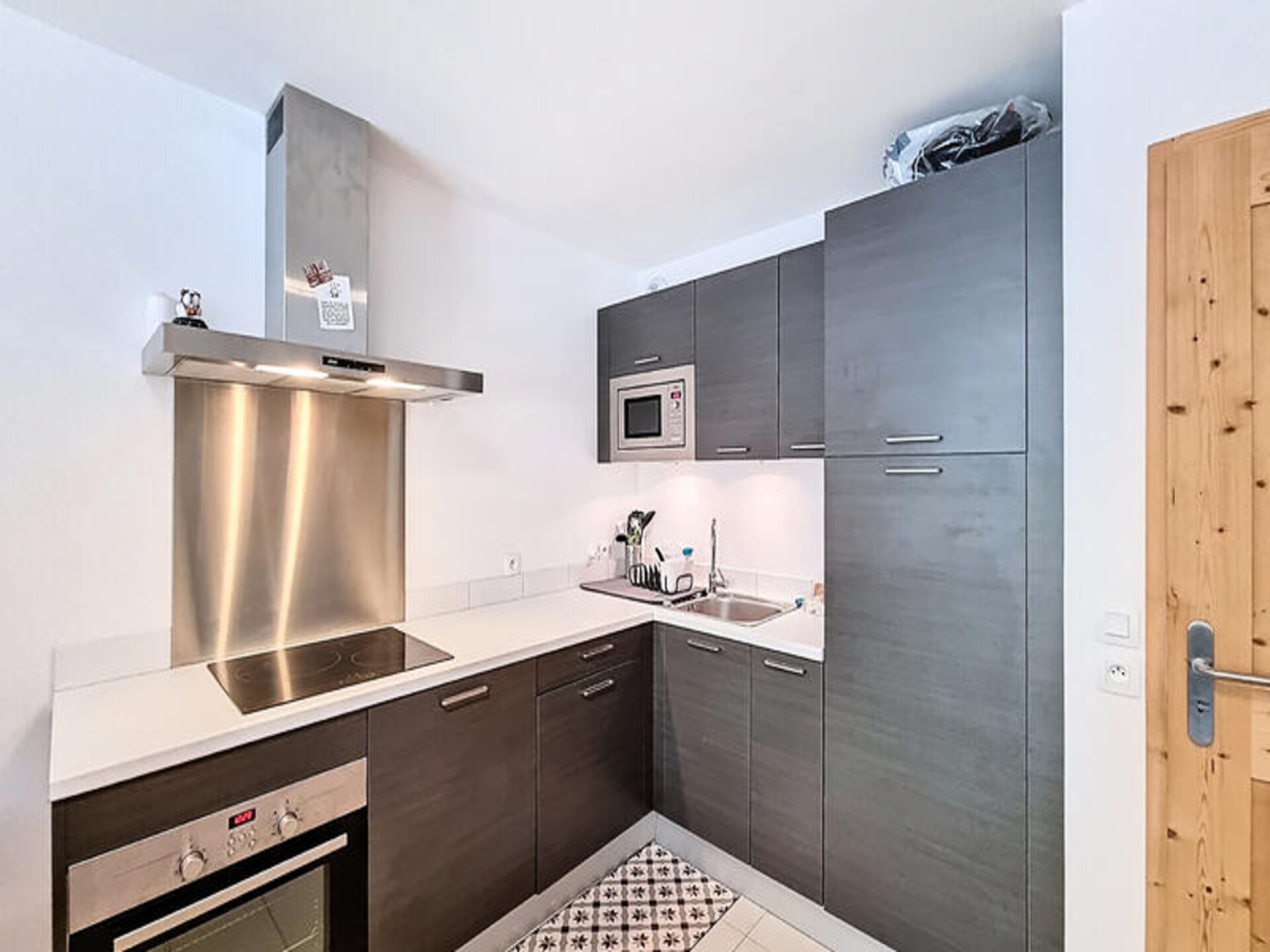Licht appartement in Les Gets met balkon, vlakbij de piste - foto 10