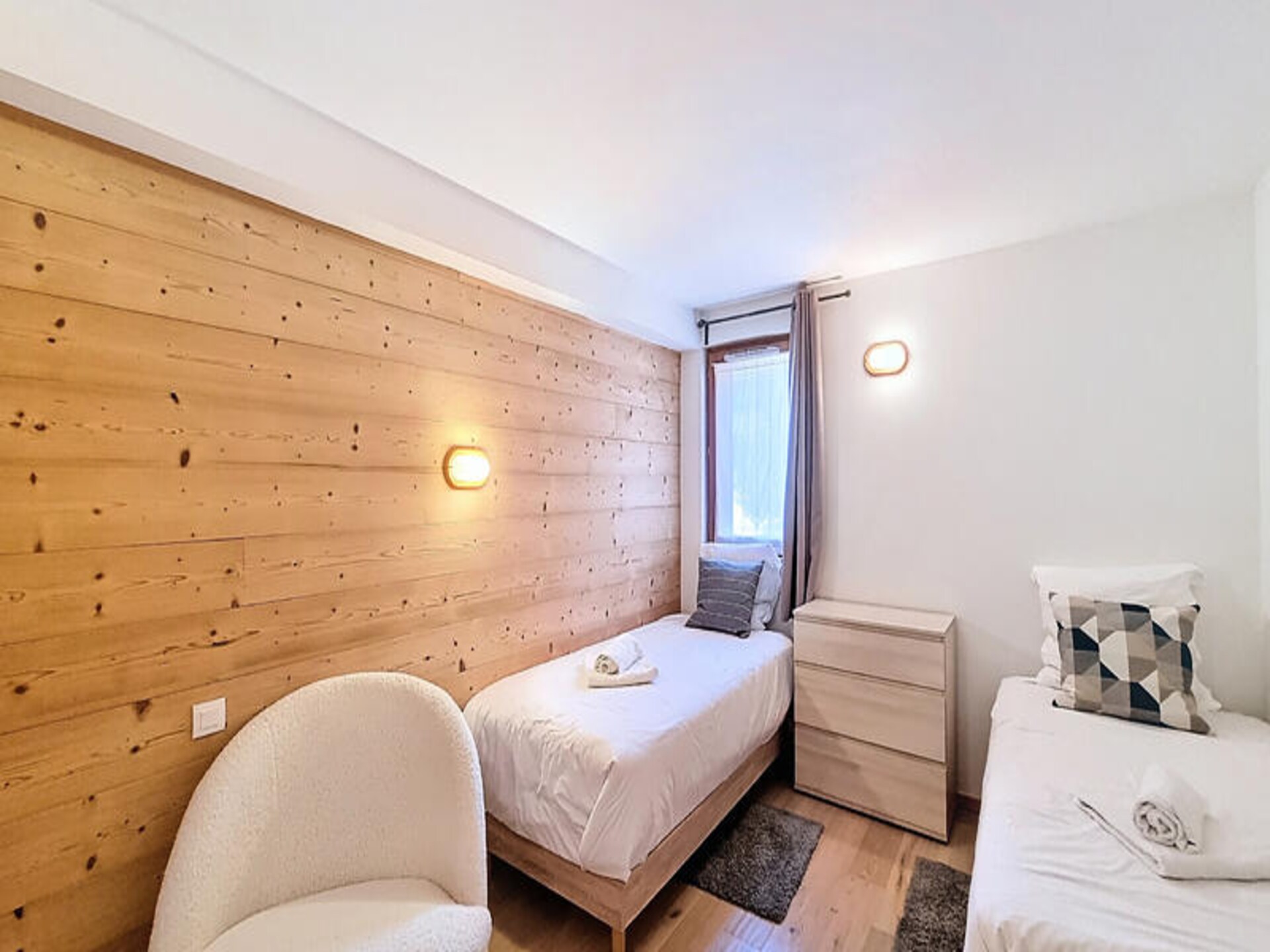 Licht appartement in Les Gets met balkon, vlakbij de piste - foto 14