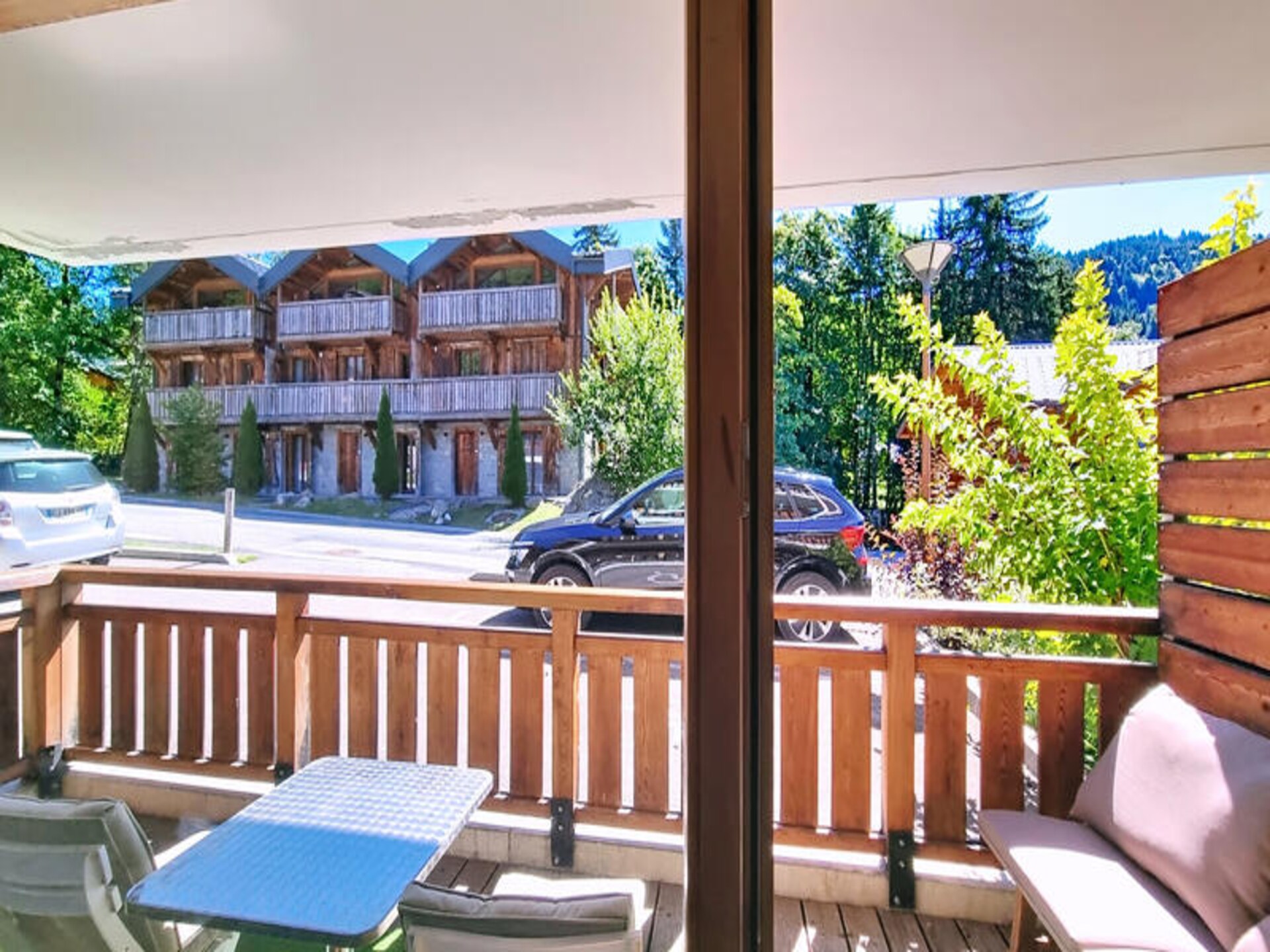 Licht appartement in Les Gets met balkon, vlakbij de piste - foto 20