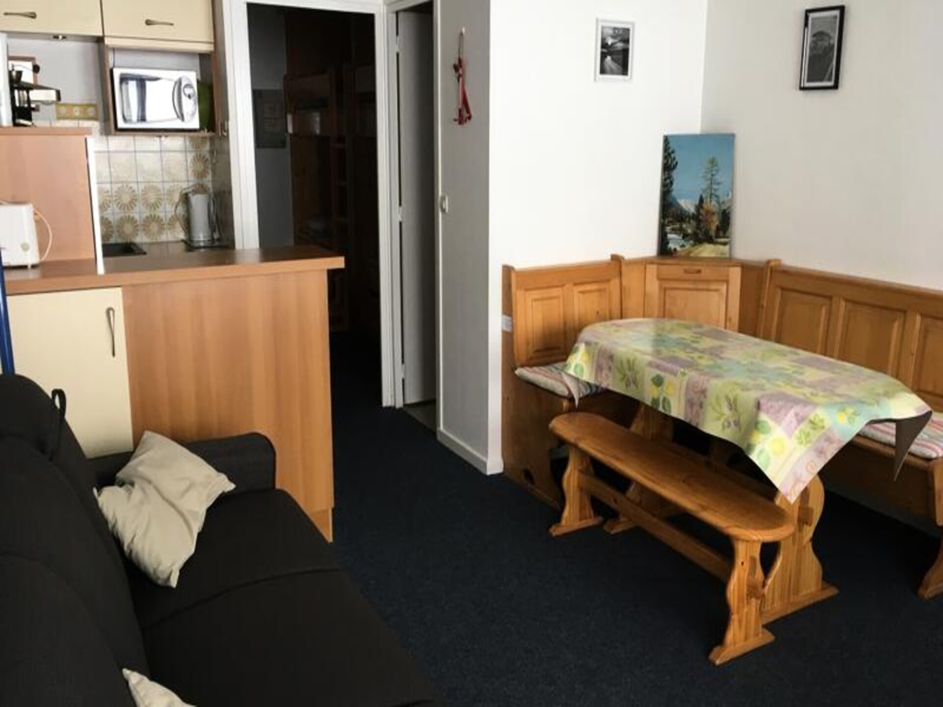 Knusse studio voor 6 in Eaux-Bonnes, 300m van de piste met balkon - foto 1