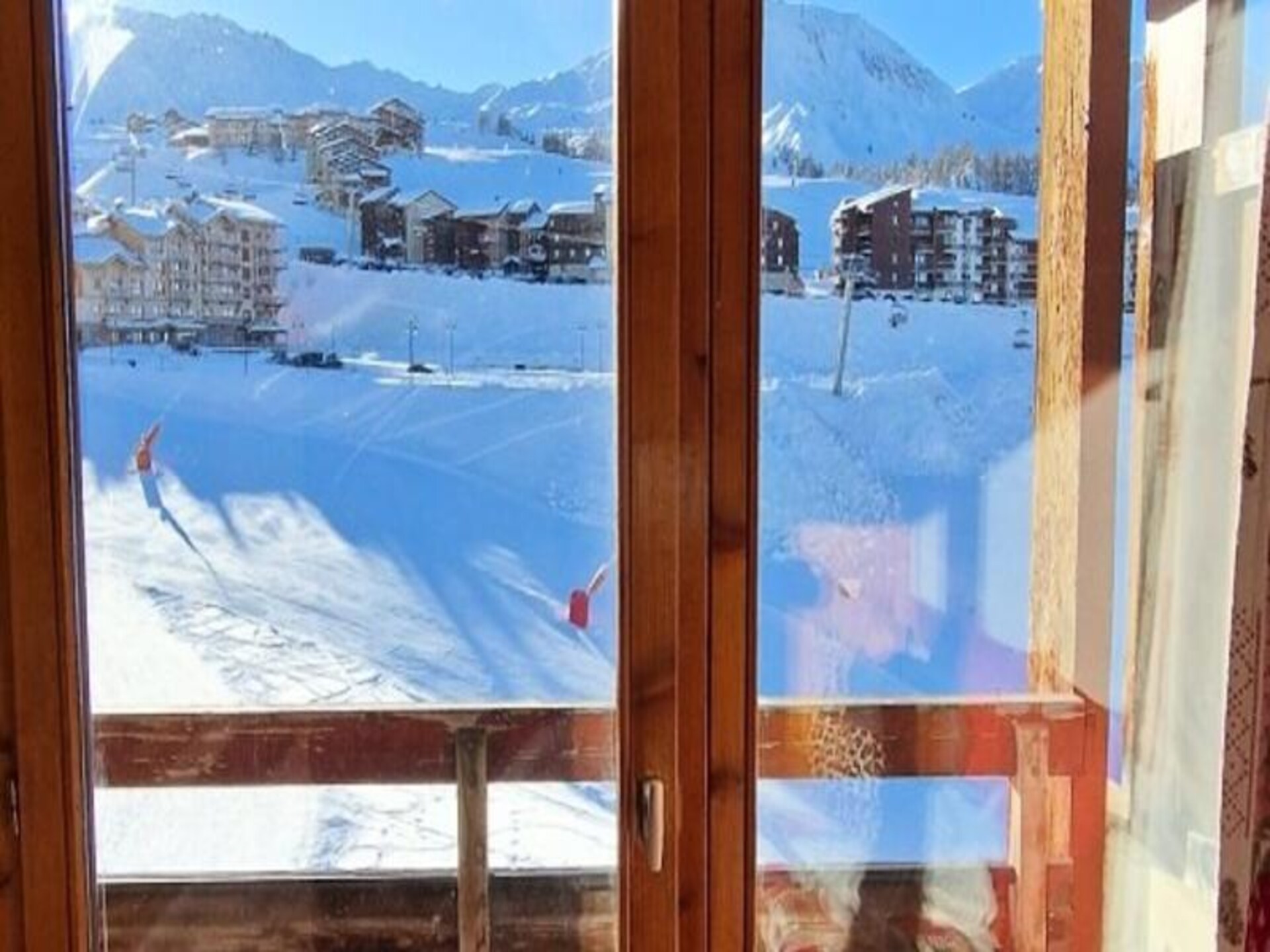 Zonnig ski-in, ski-out appartement in Plagne Soleil met uitzicht op de Alpen - foto 4