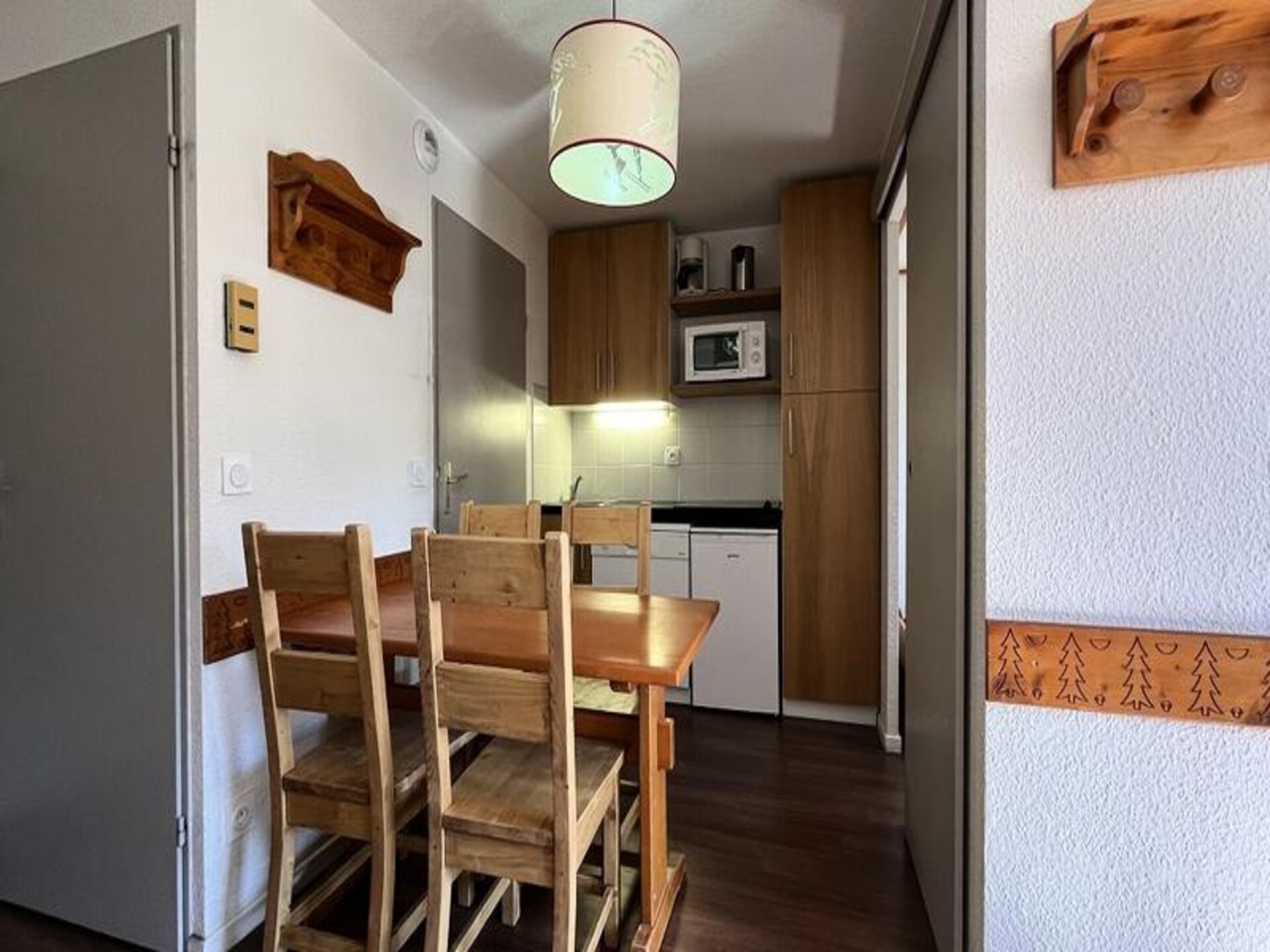 Zonnig ski-in, ski-out appartement in Plagne Soleil met uitzicht op de Alpen - foto 6