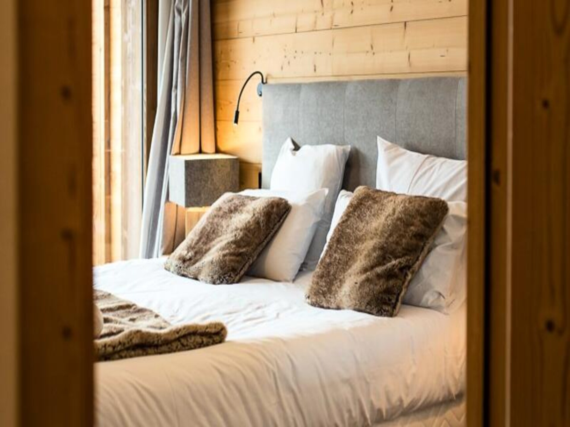 Duplex voor 10 personen in Saint-Sorlin-d'Arves met panoramisch uitzicht op de Aiguilles - foto 17