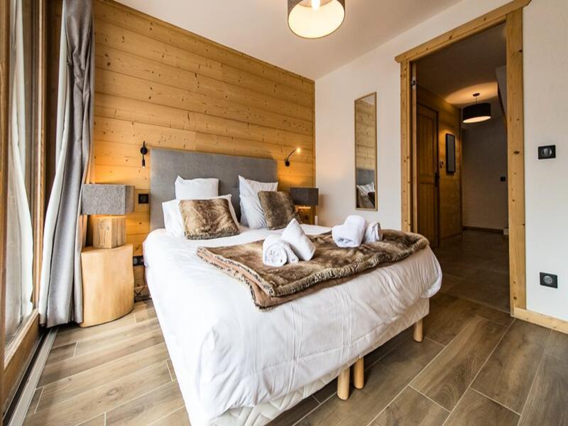 Duplex voor 10 personen in Saint-Sorlin-d'Arves met panoramisch uitzicht op de Aiguilles - foto 20
