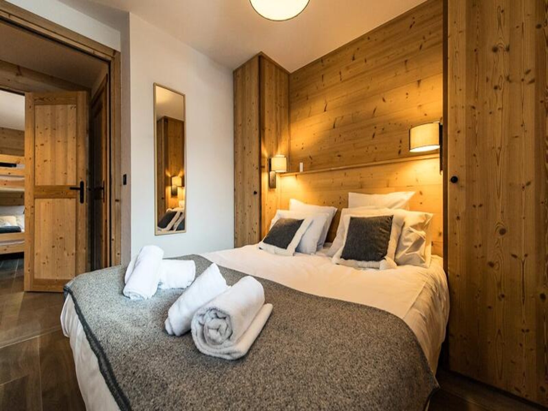 Duplex voor 10 personen in Saint-Sorlin-d'Arves met panoramisch uitzicht op de Aiguilles - foto 23