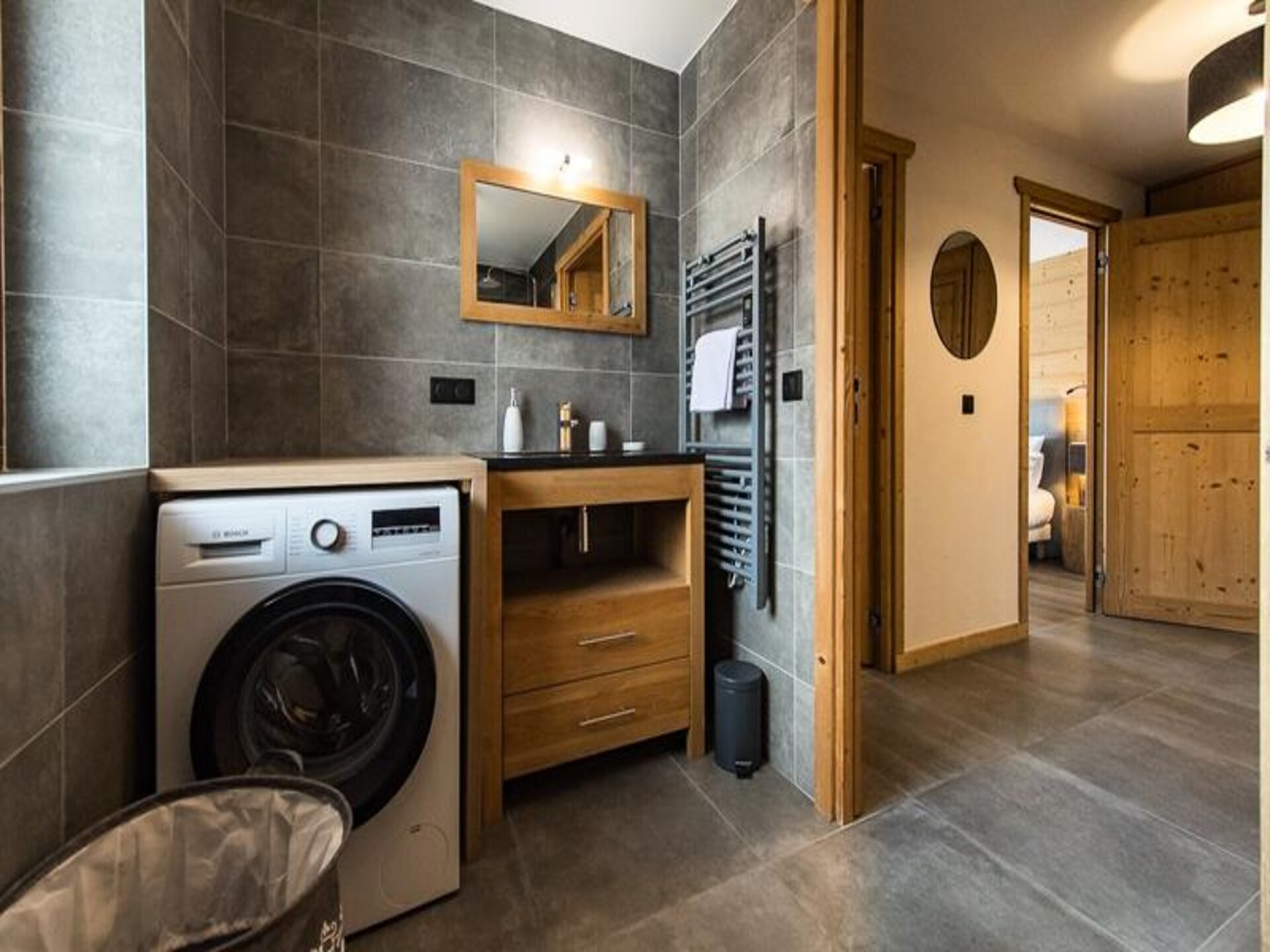 Duplex voor 10 personen in Saint-Sorlin-d'Arves met panoramisch uitzicht op de Aiguilles - foto 27