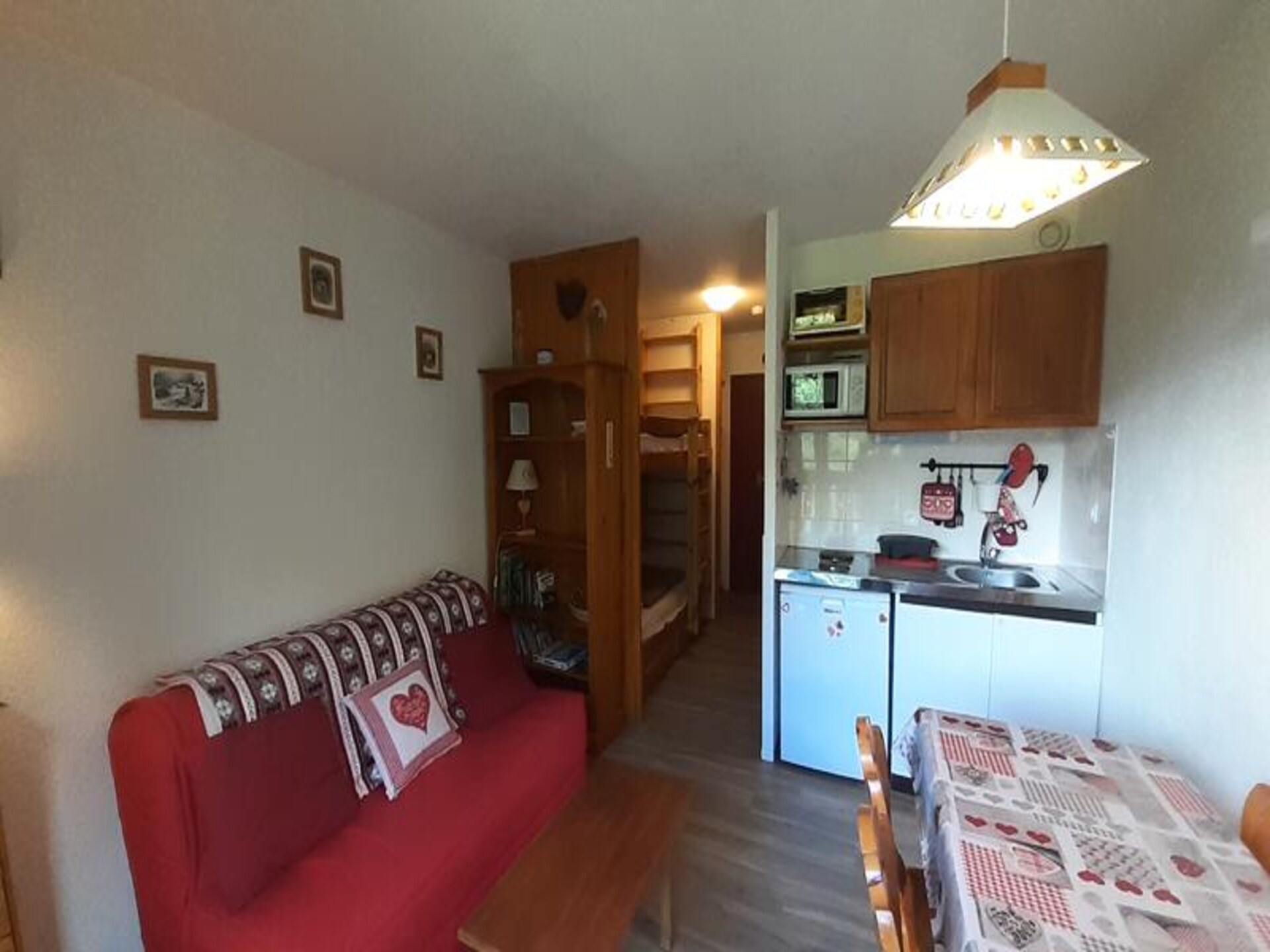Knusse studio voor 4 personen in Valfréjus, op 50 meter van de gondellift - foto 1