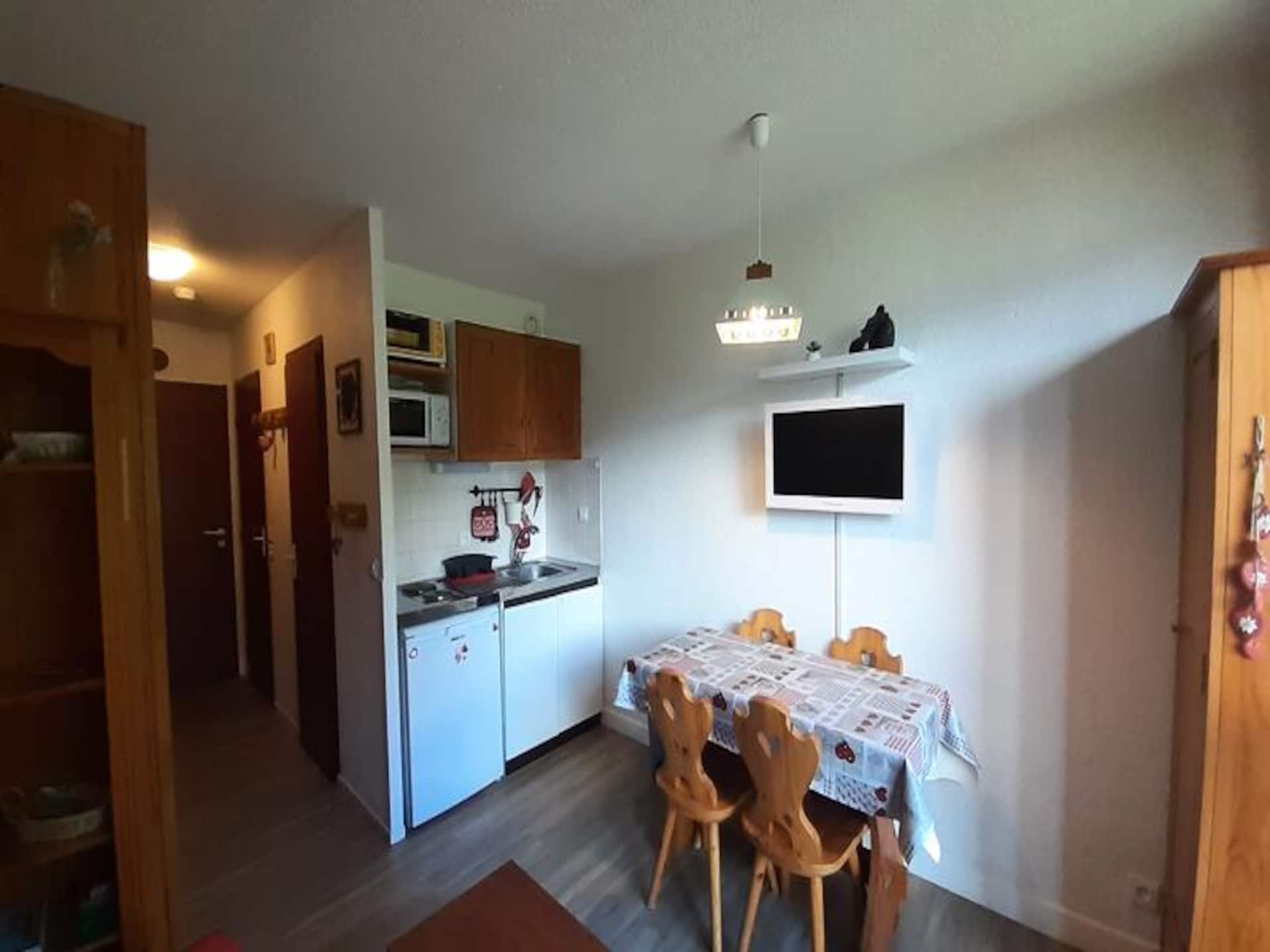 Knusse studio voor 4 personen in Valfréjus, op 50 meter van de gondellift - foto 11