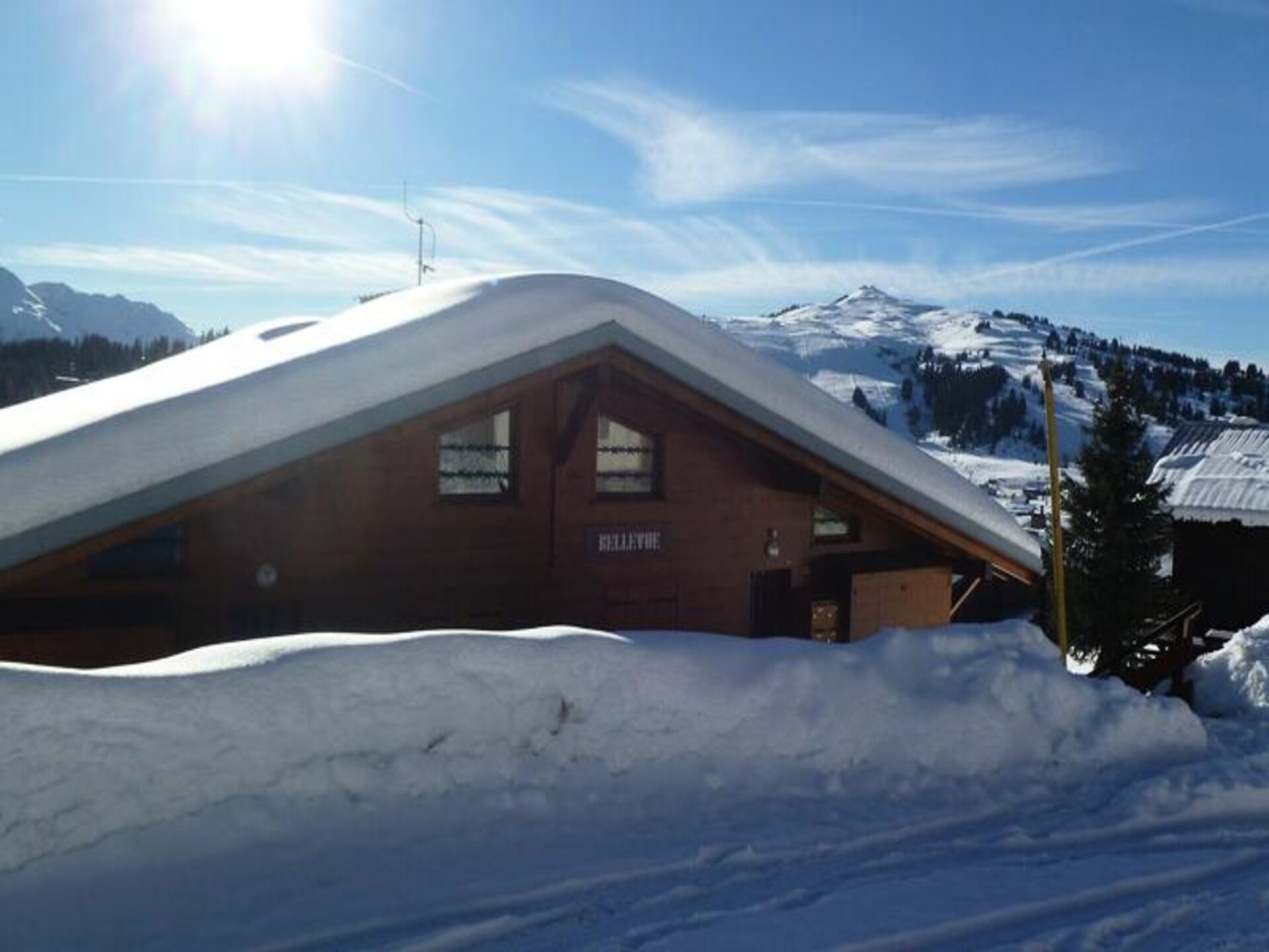 Knus appartement op de top van Les Saisies met panoramisch uitzicht - foto 13
