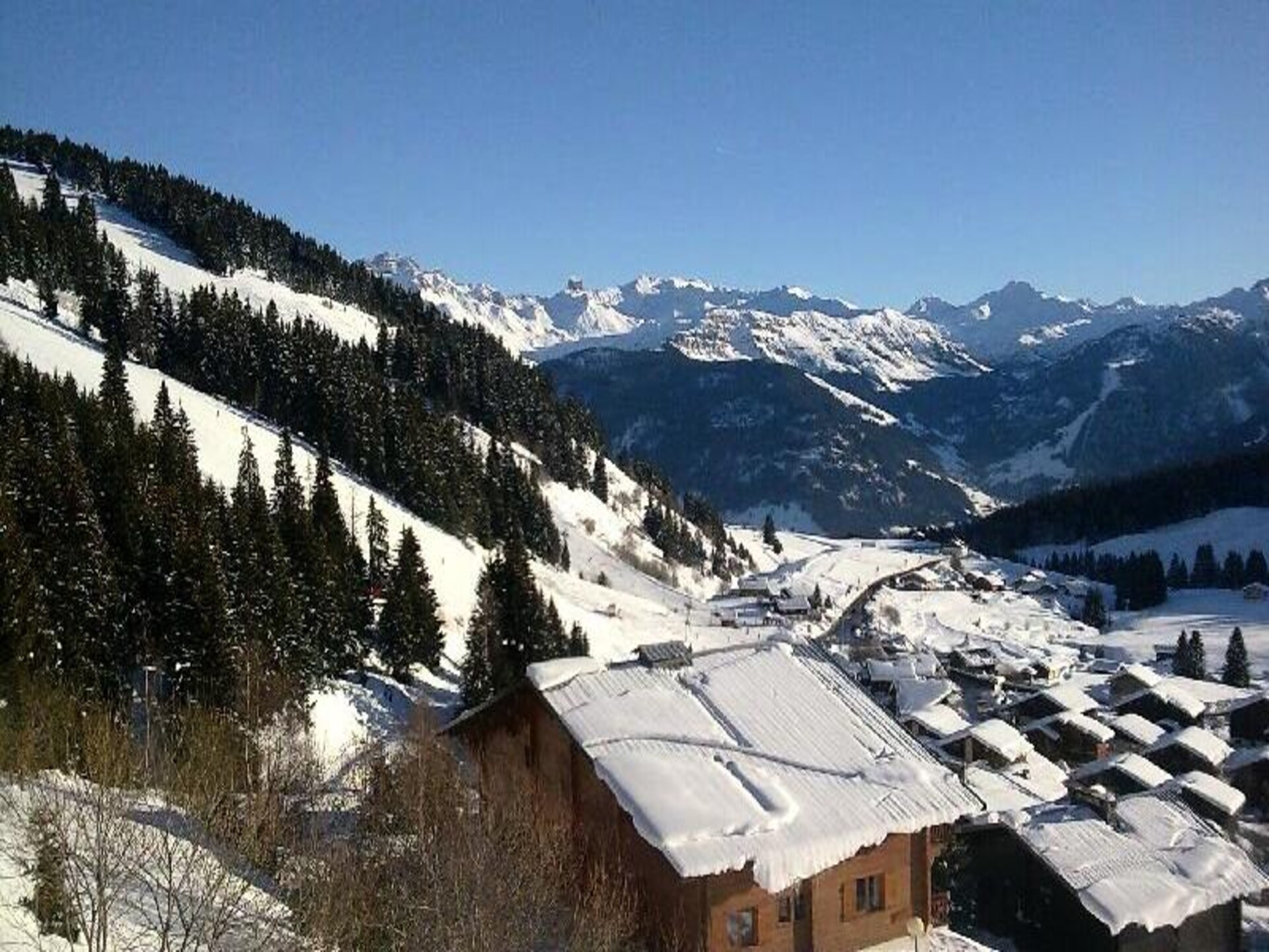 Knus appartement op de top van Les Saisies met panoramisch uitzicht - foto 15